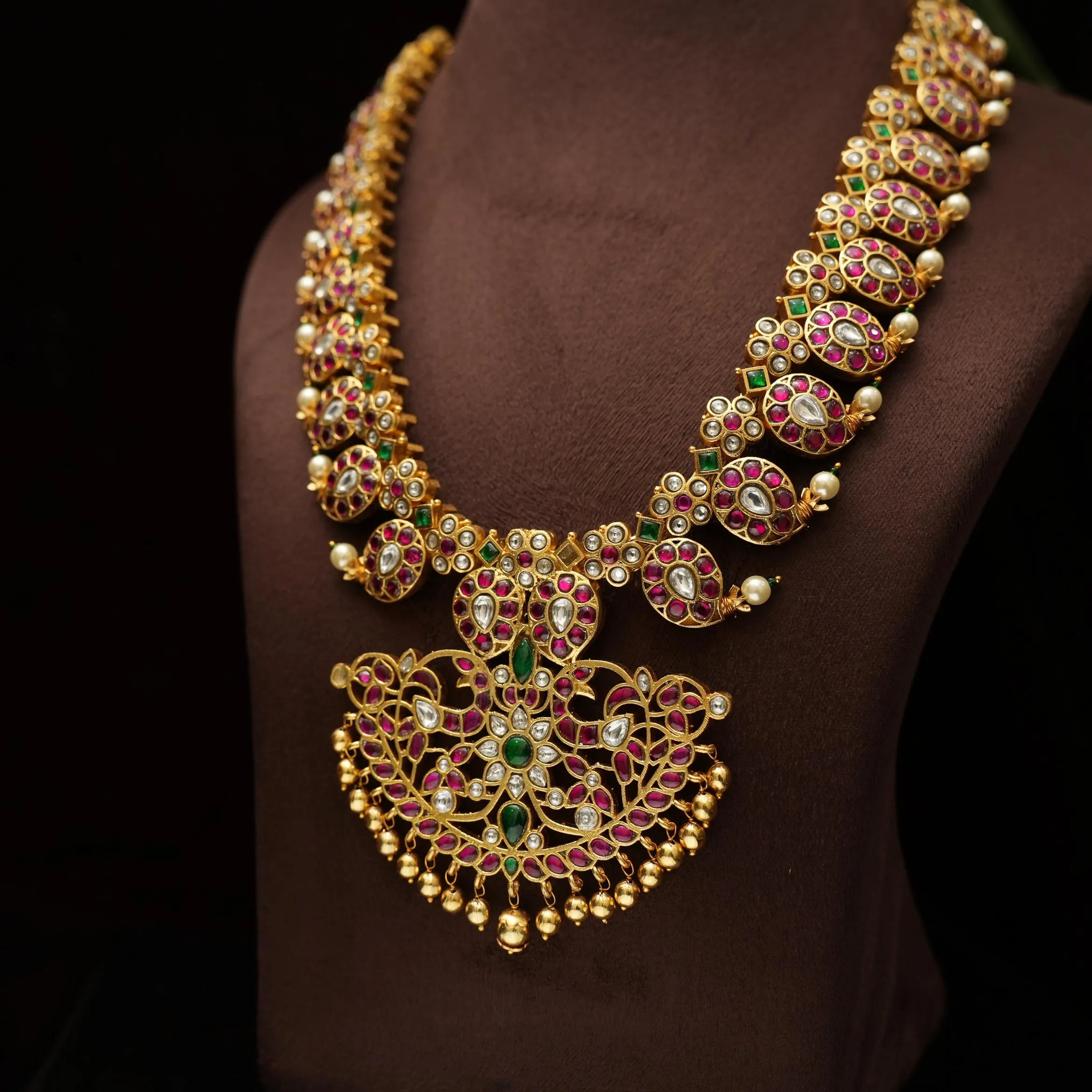 Jyeshta Mango Antique Necklace