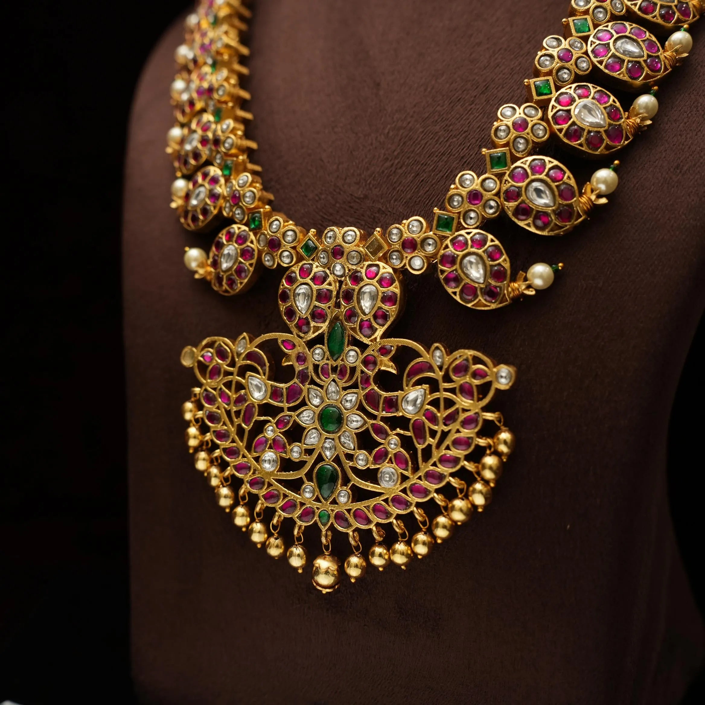 Jyeshta Mango Antique Necklace