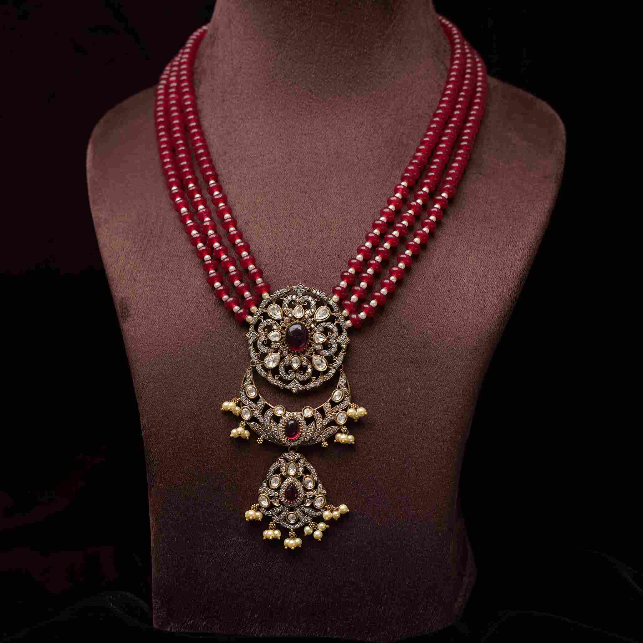 Jyoti Victorian Kundan Necklace