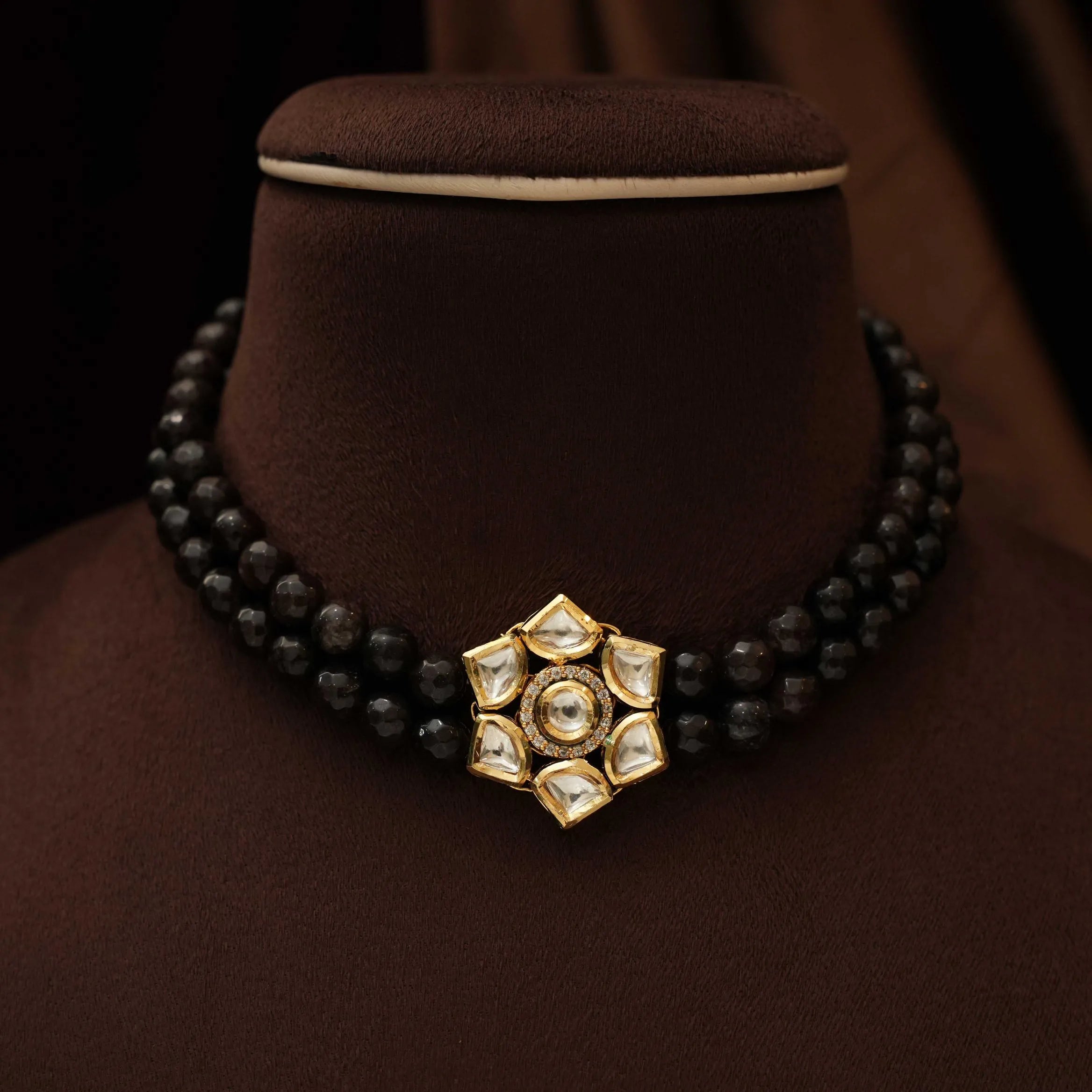 Kalini Beaded Kundan Choker