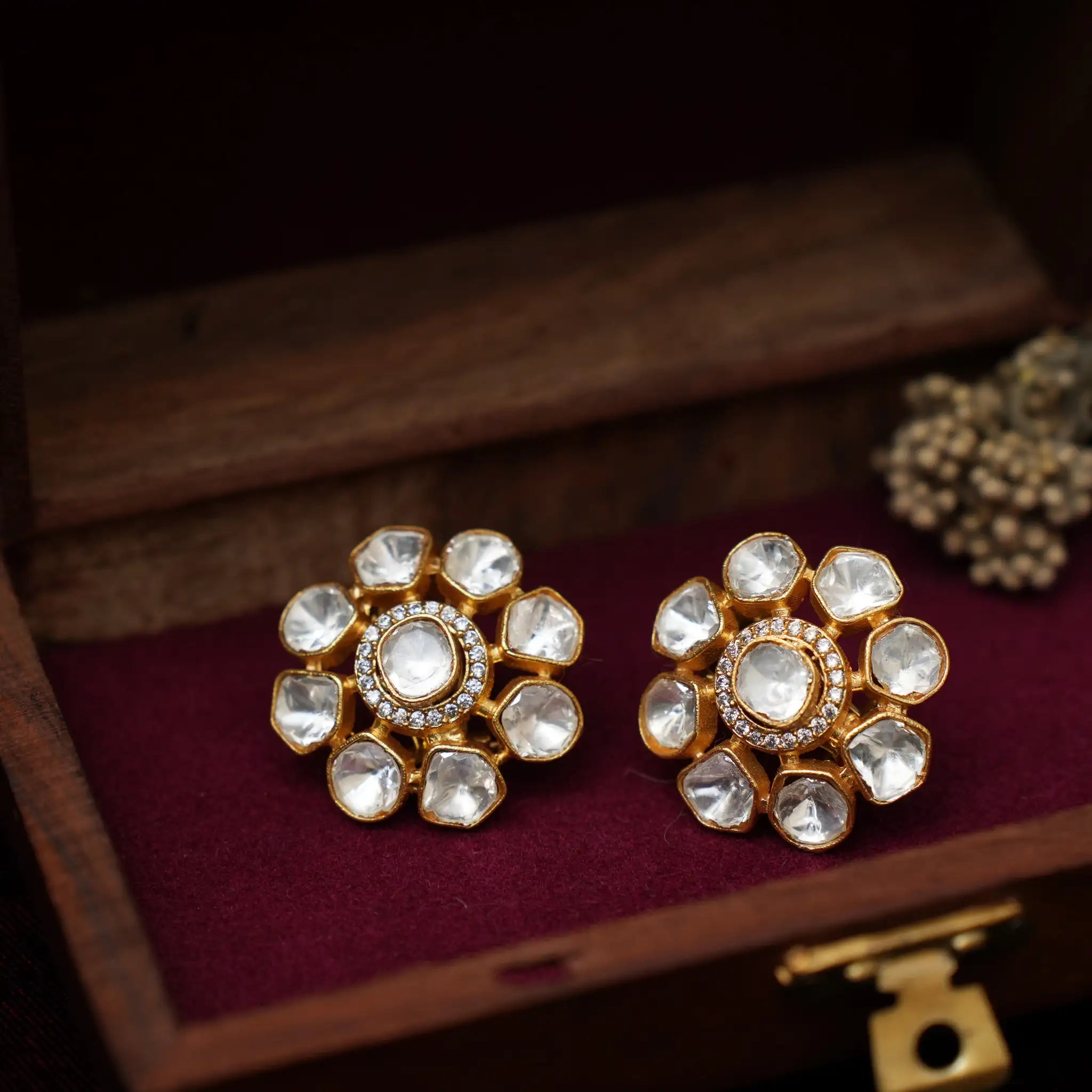 Kamya Polki Ear Stud