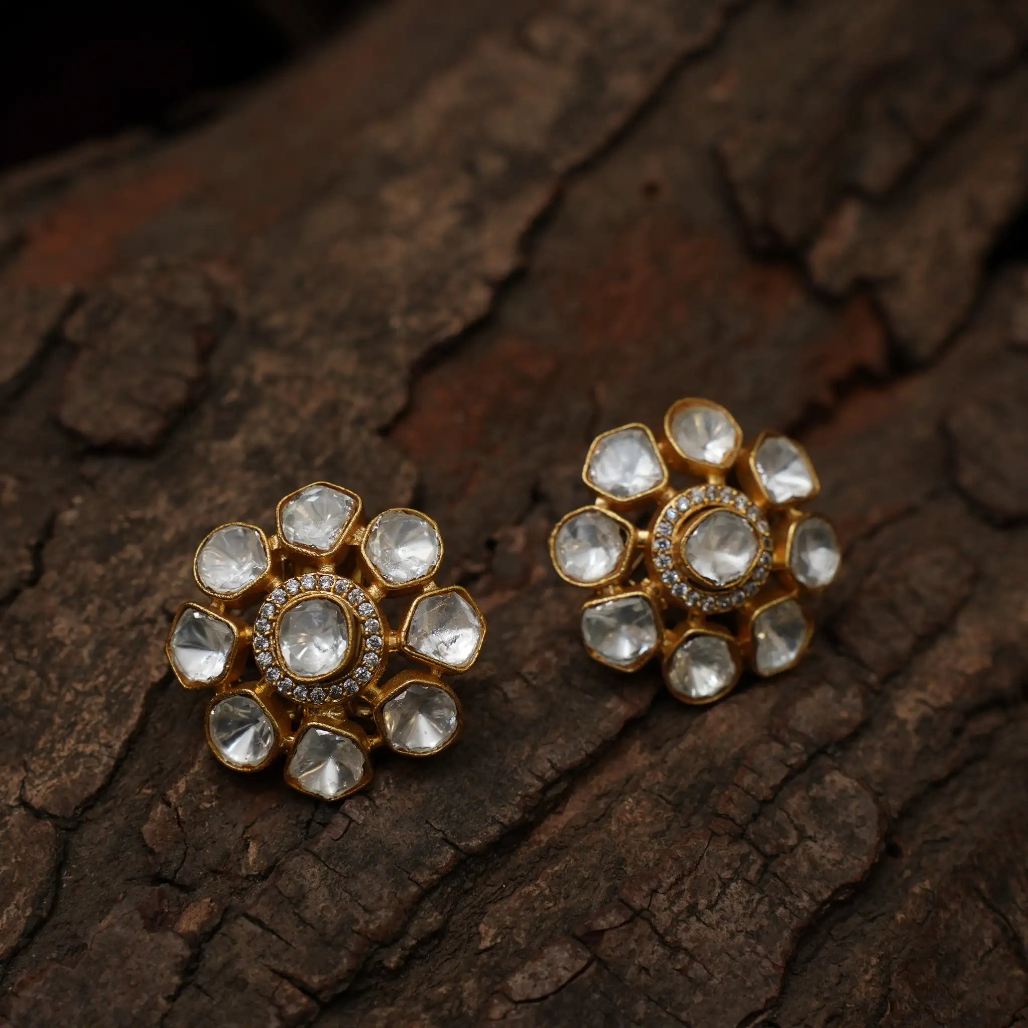 Kamya Polki Ear Stud