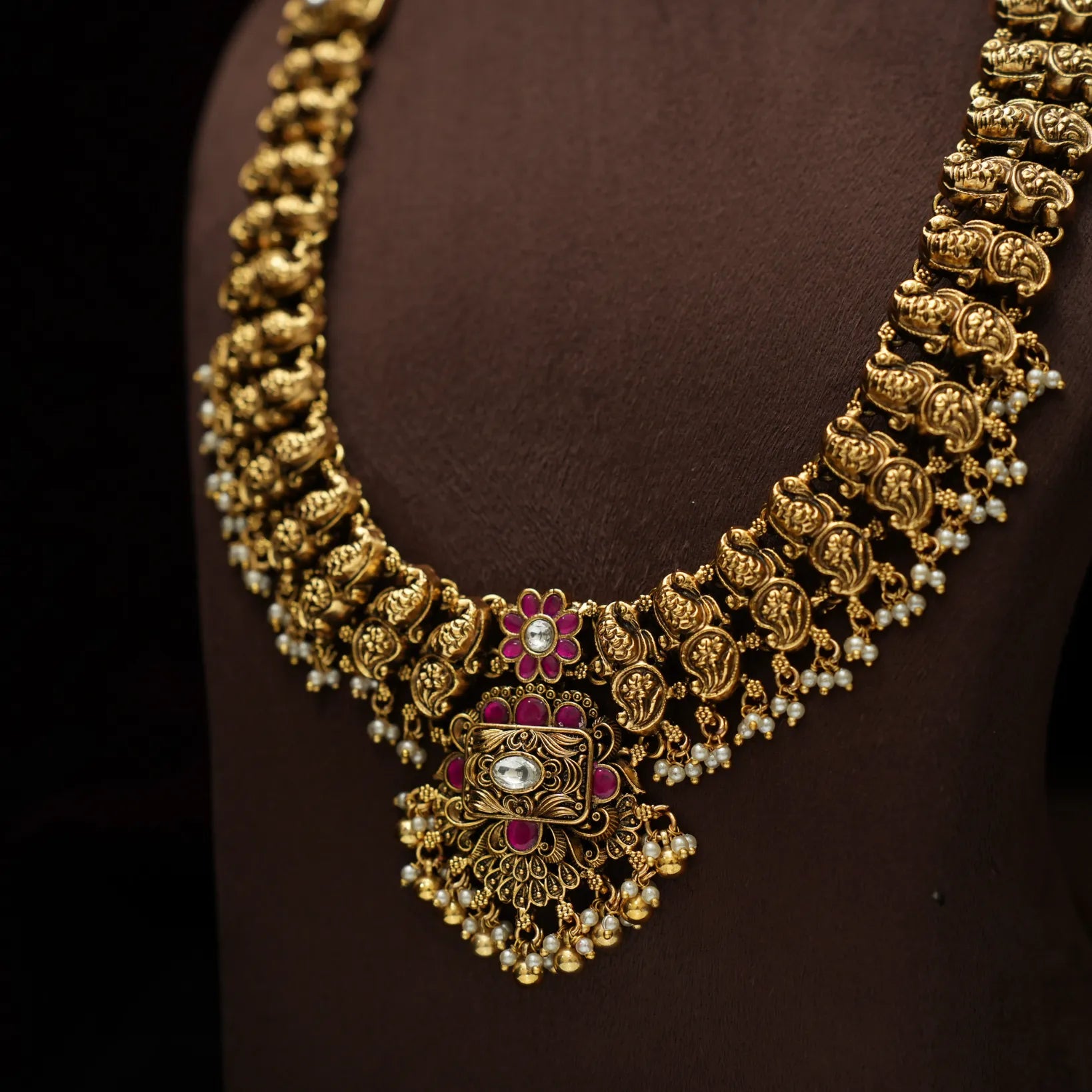 Kanitha Antique Choker - Long