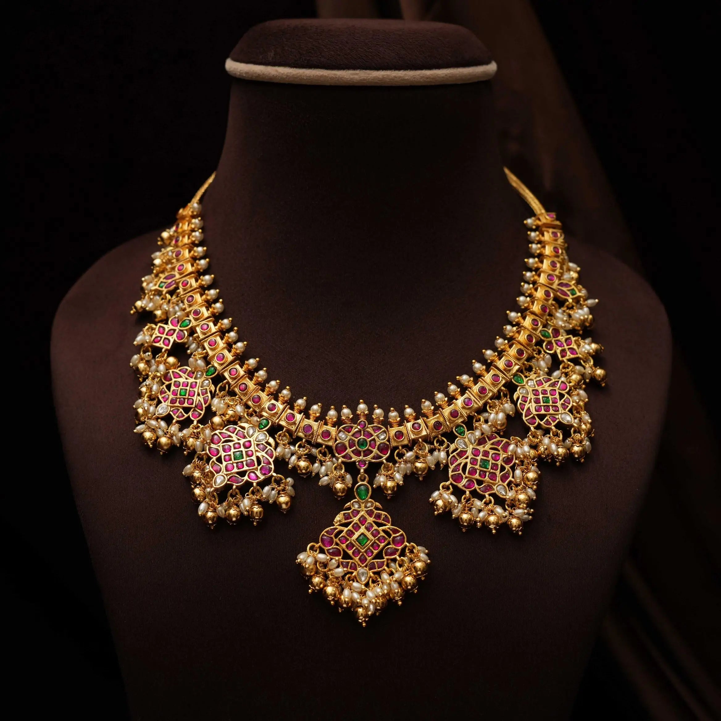 Karpana Antique Guttupusulu Necklace