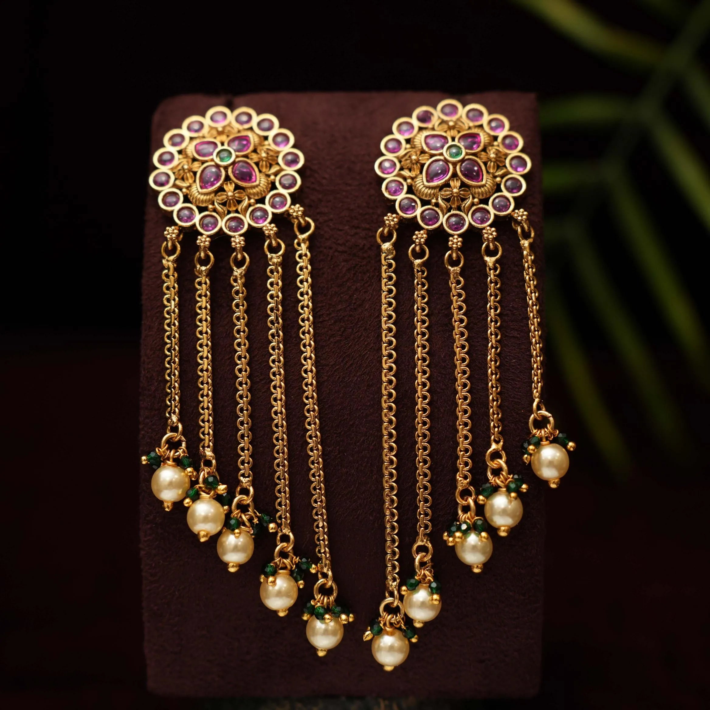 Kashvi Designer Tassel Earrings