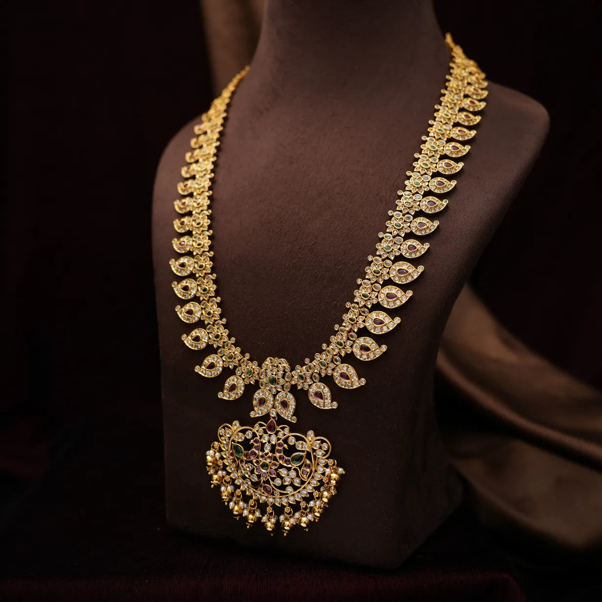 Kaveri Antique Mango Necklace