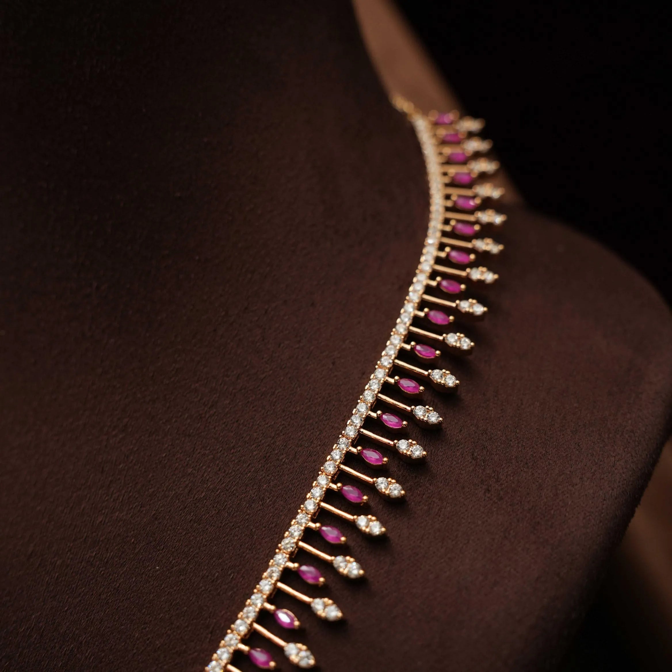 Keya Zircon Necklace