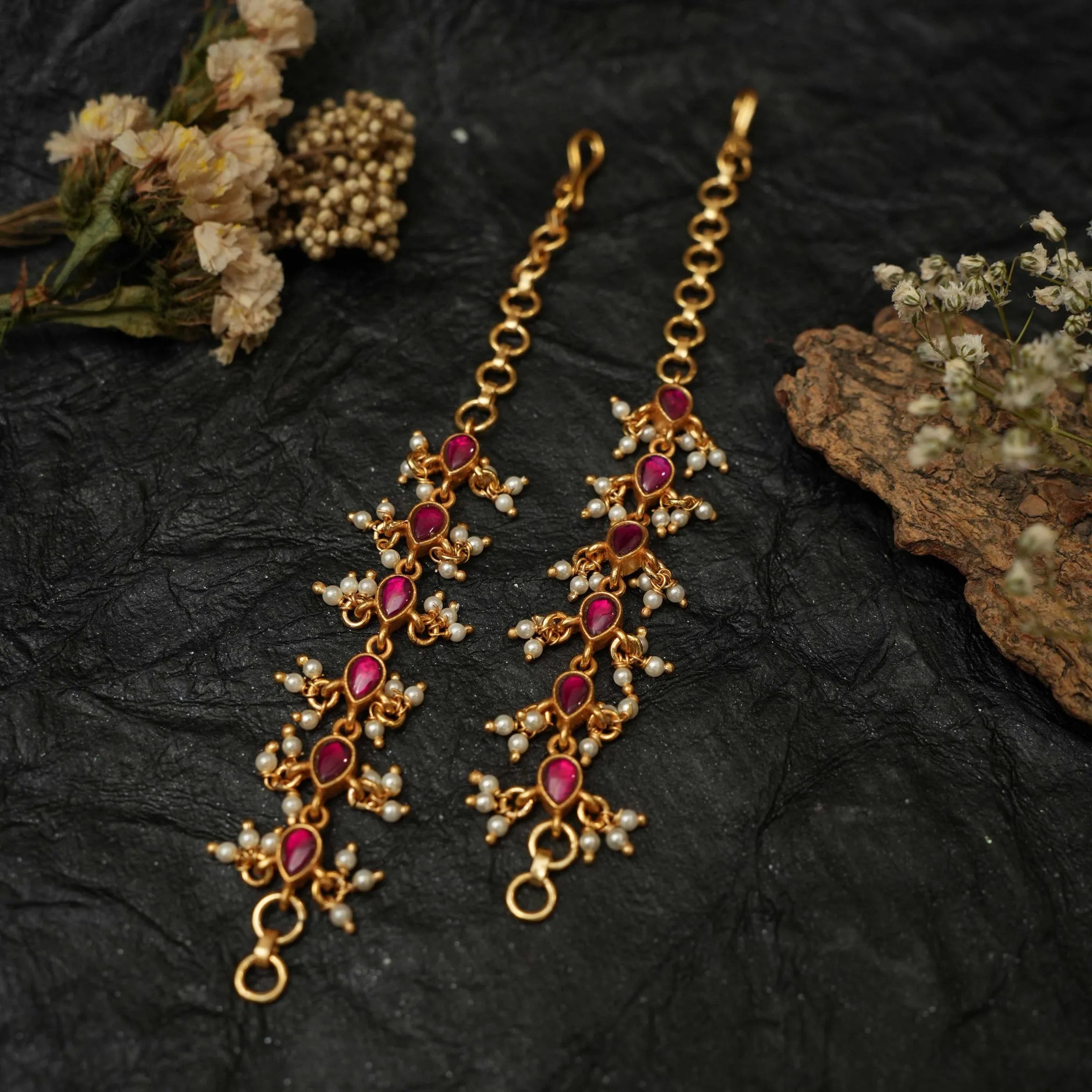 Khloe Silver Ear Chain