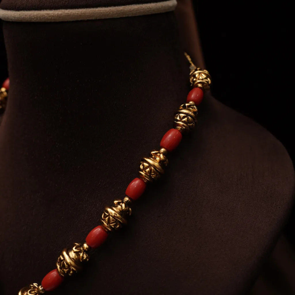 Kiaan Antique Coral Necklace