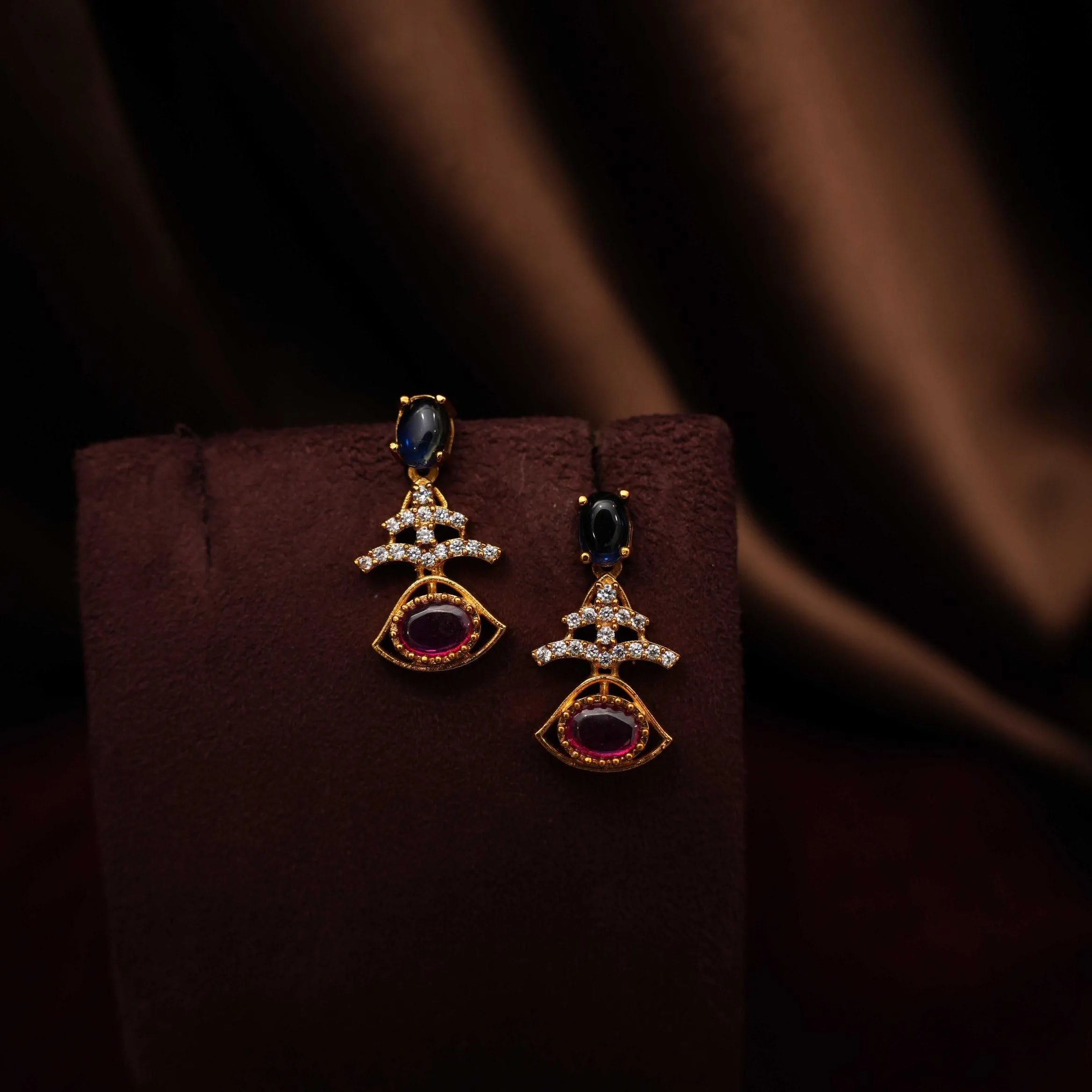 Kiara Antique Choker - Blue