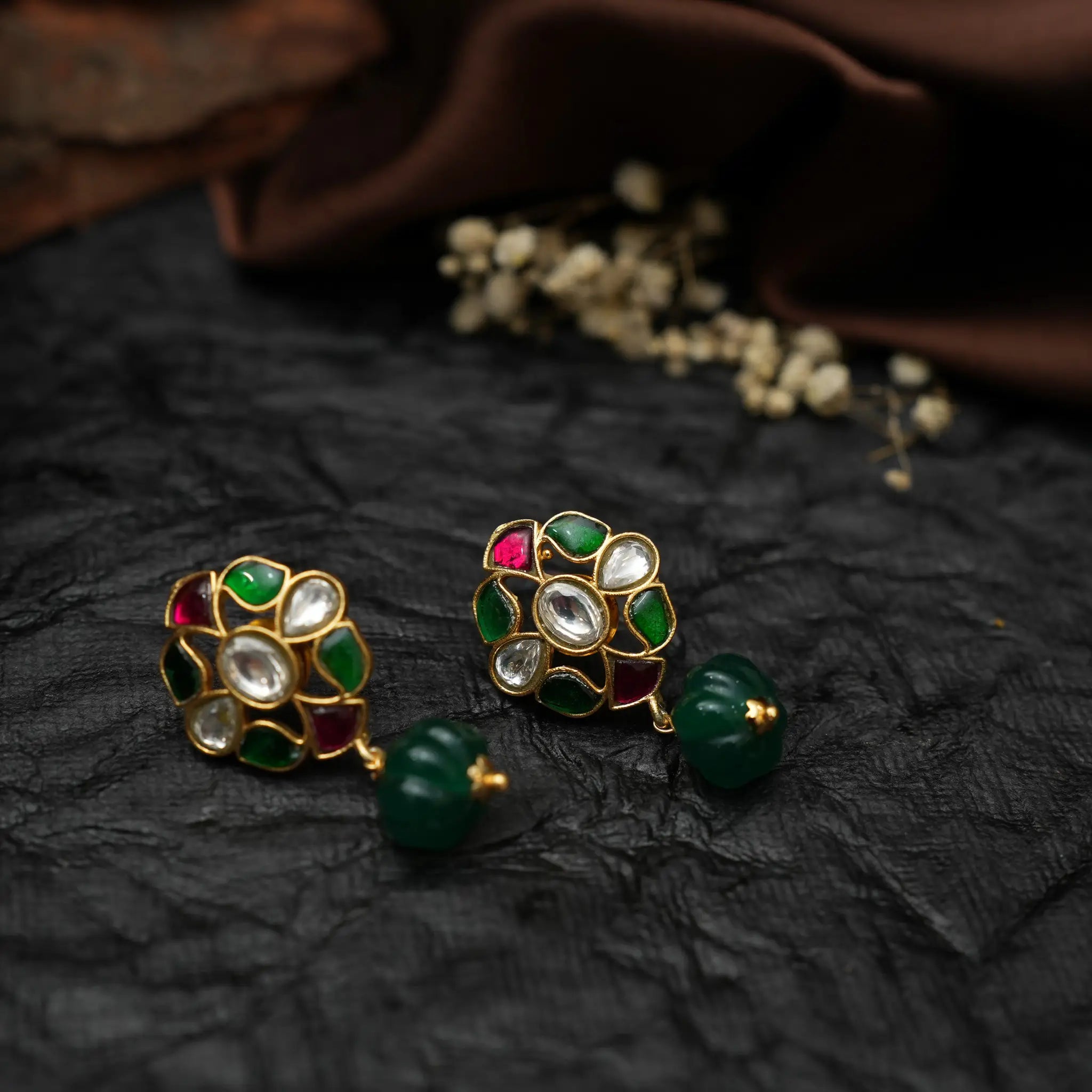 Kiara Polki Ear Stud