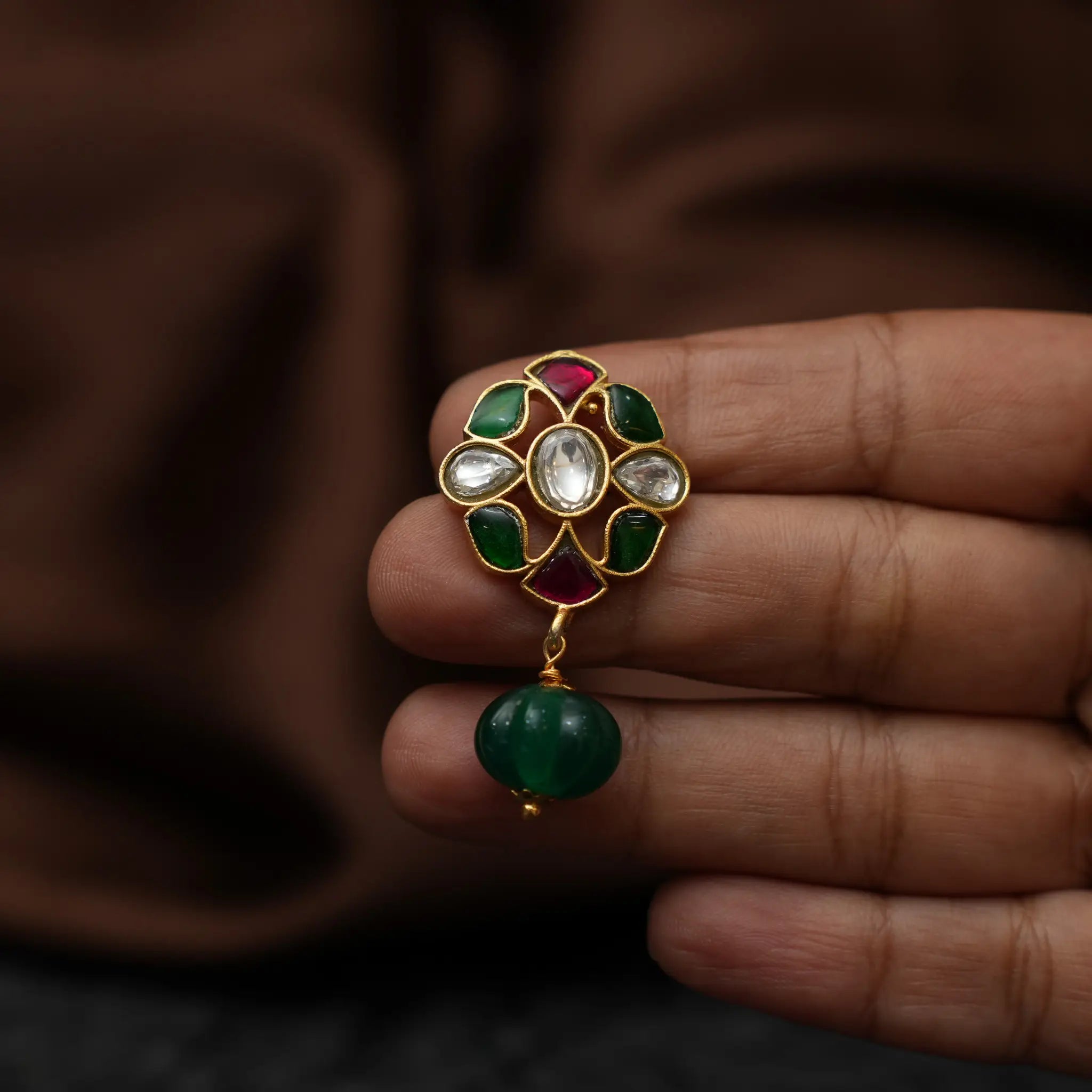 Kiara Polki Ear Stud