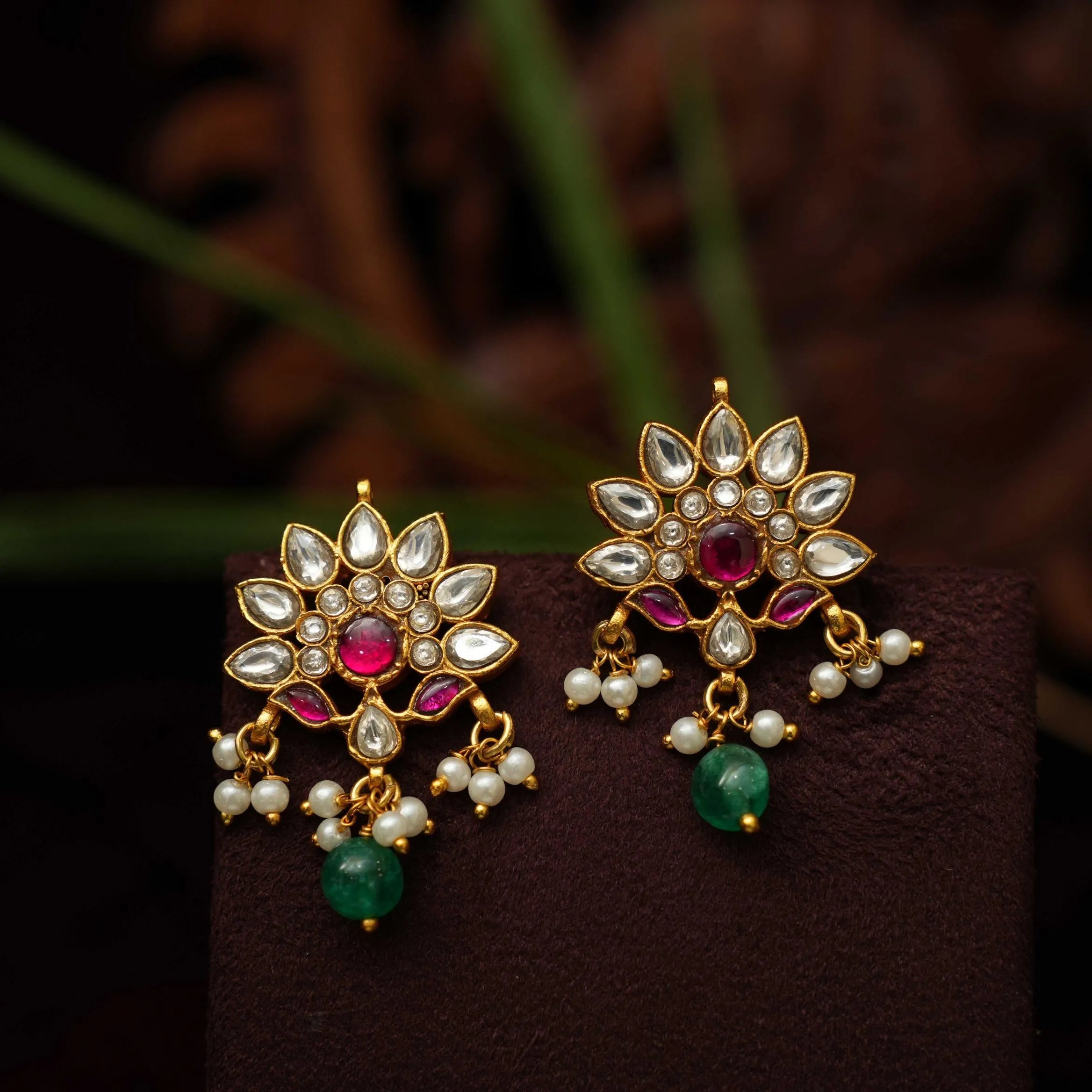 Kirana Polki Earrings