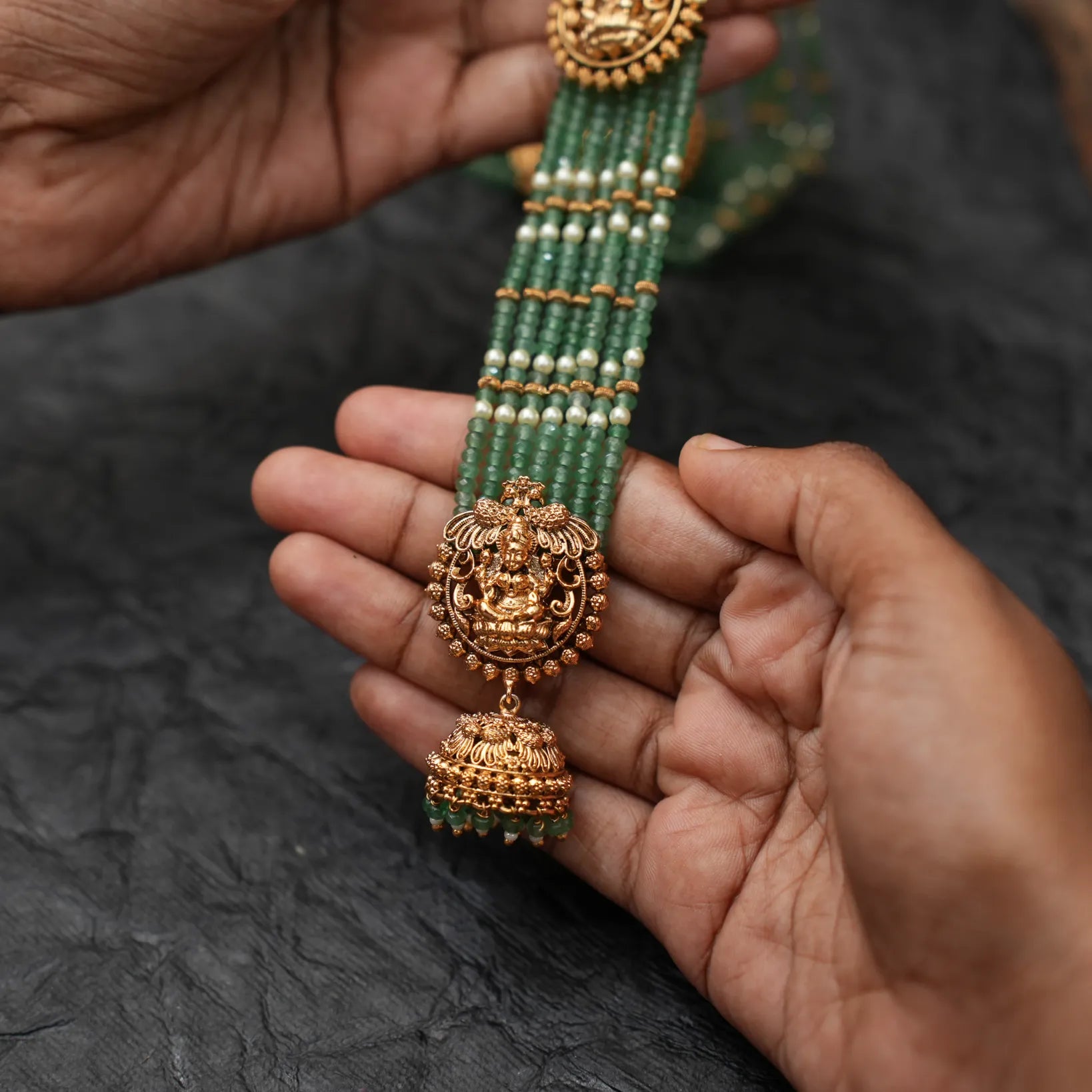 Kripa Beaded Hair Accessory - Joy