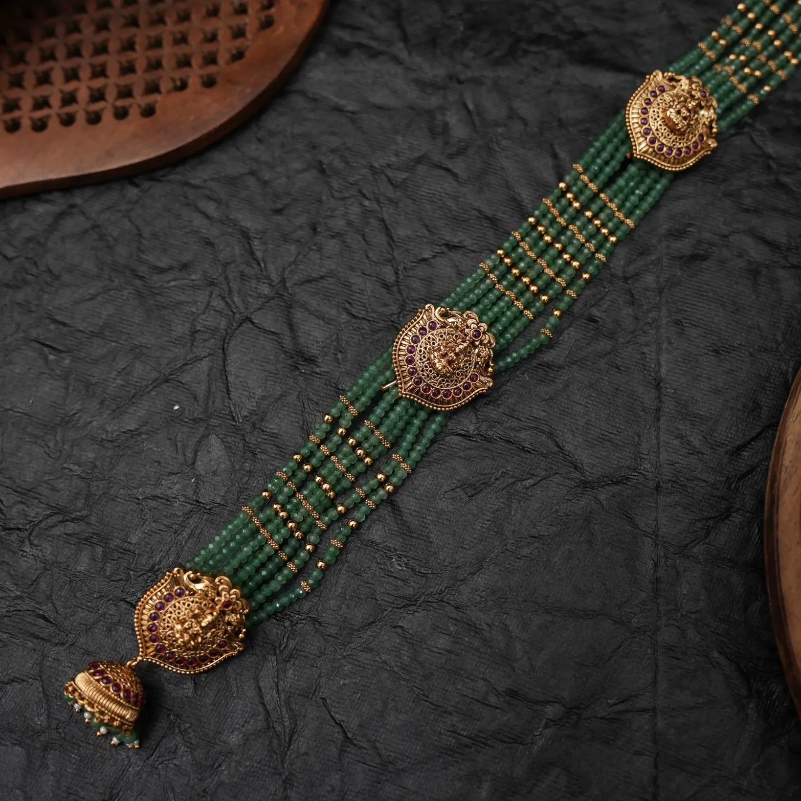Kripa Beaded Hair Accessory - Nia
