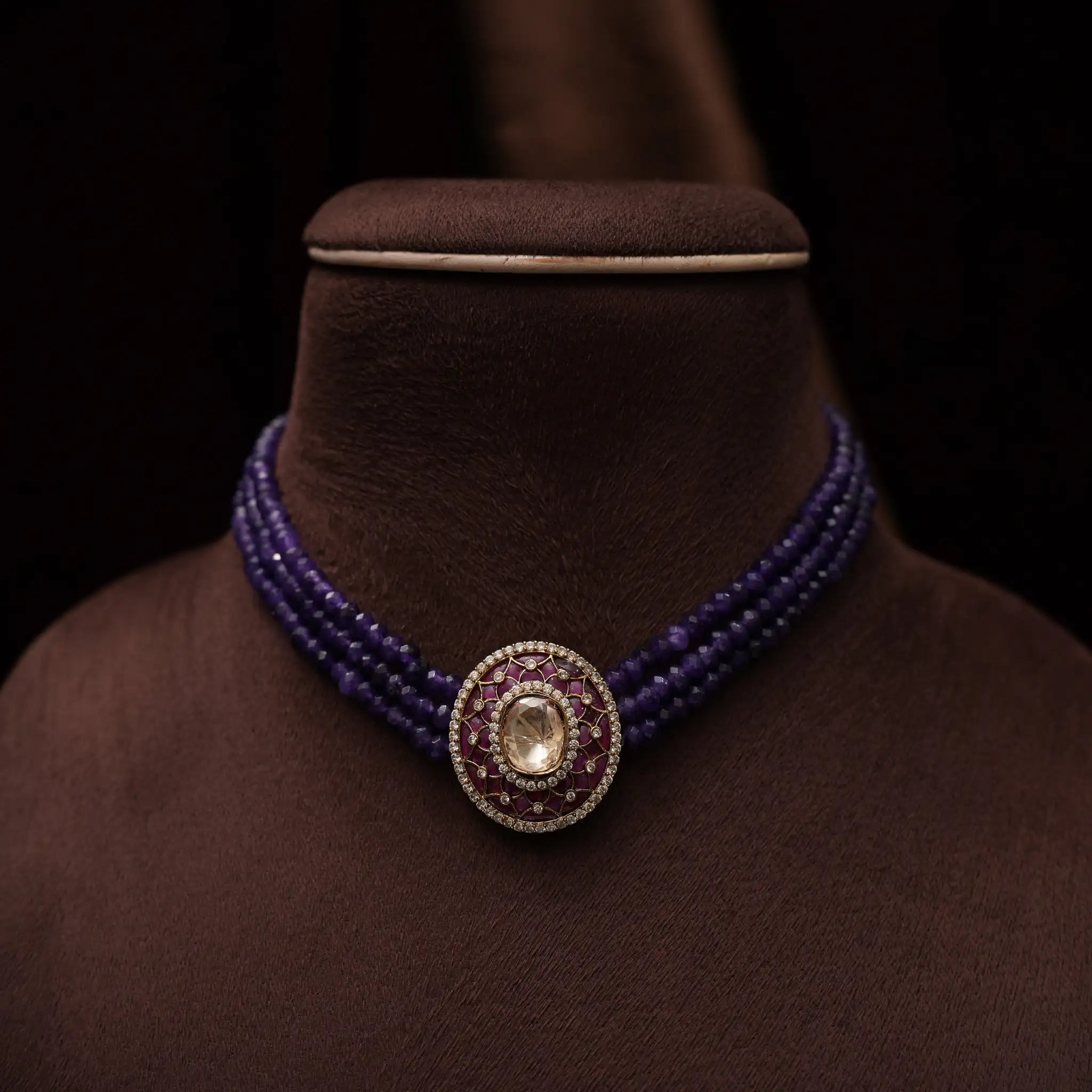 Kriya Victorian Polki Choker