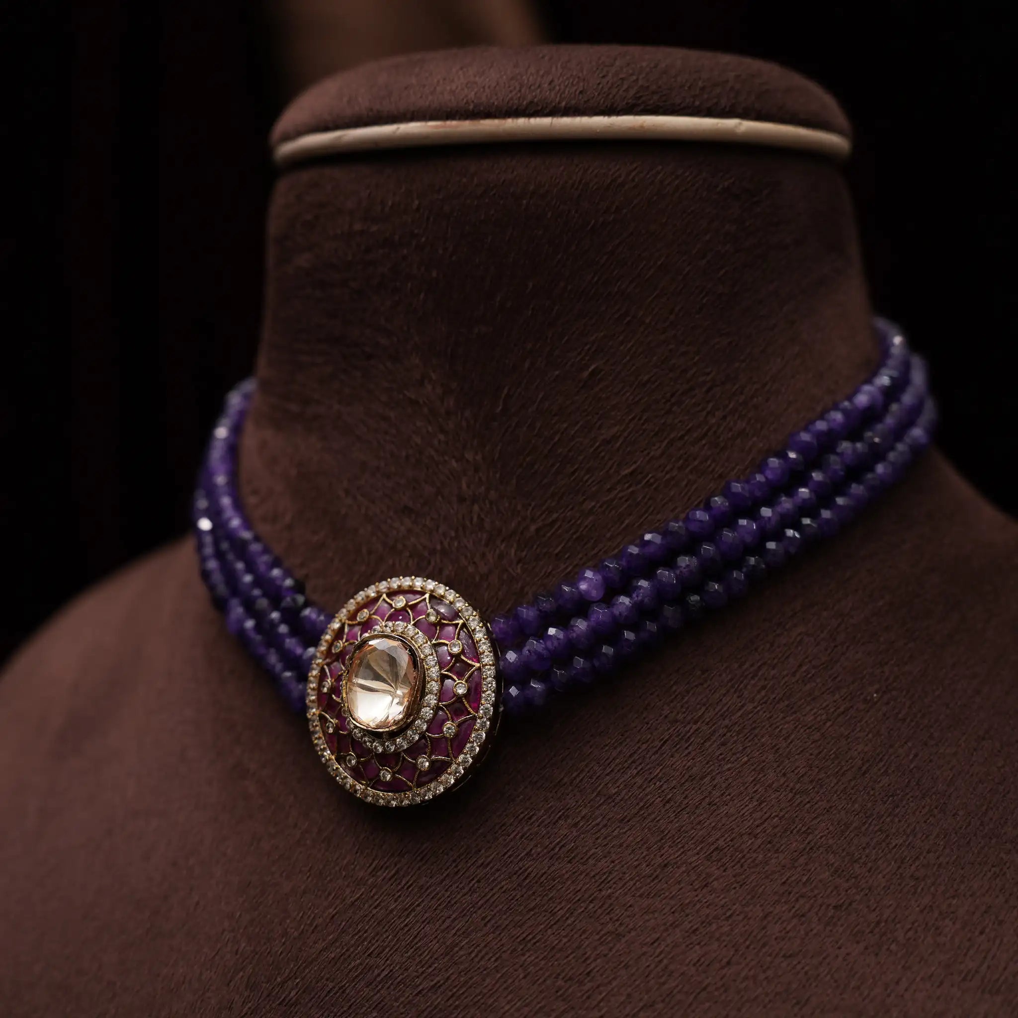 Kriya Victorian Polki Choker