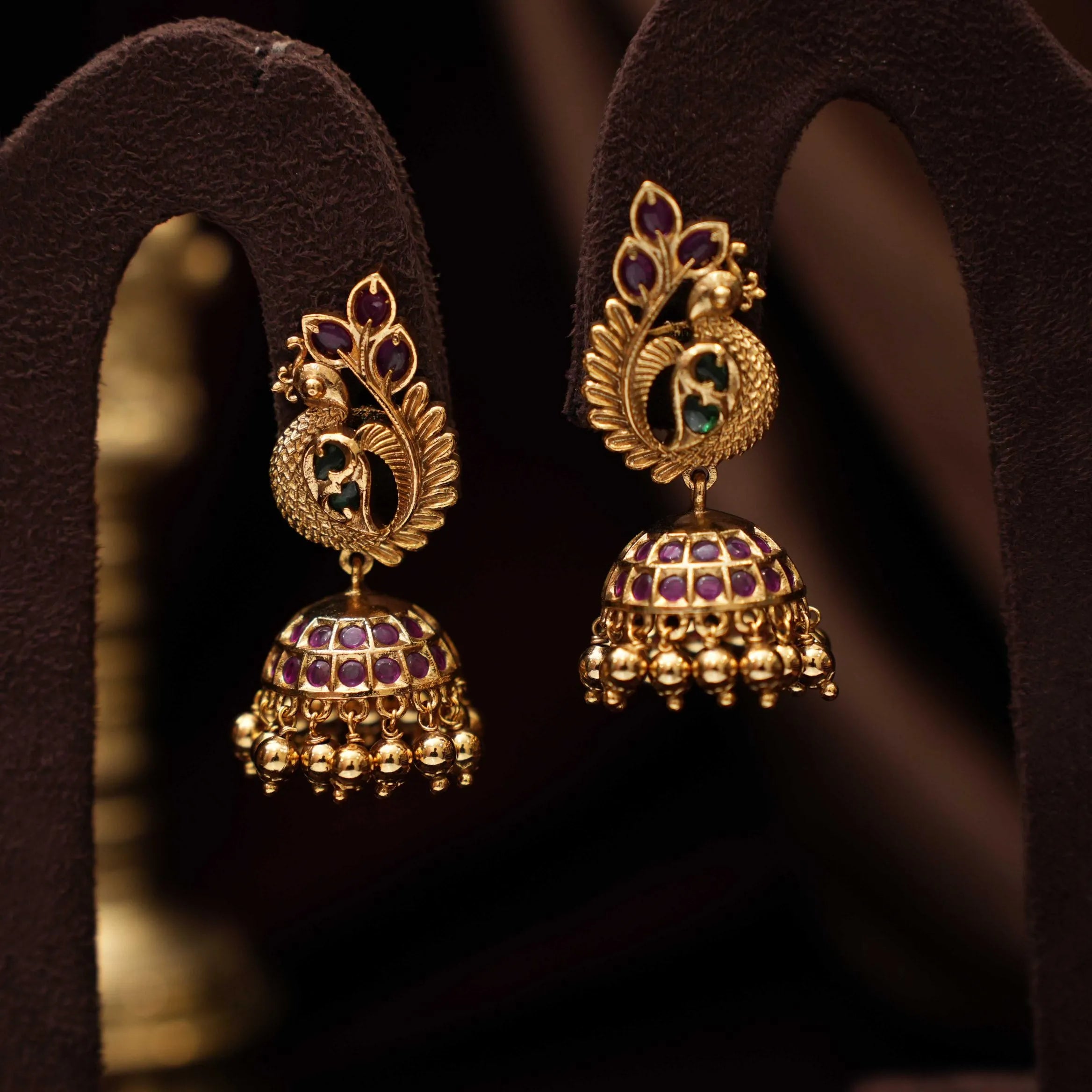 Kshama Antique Jhumka Earrings