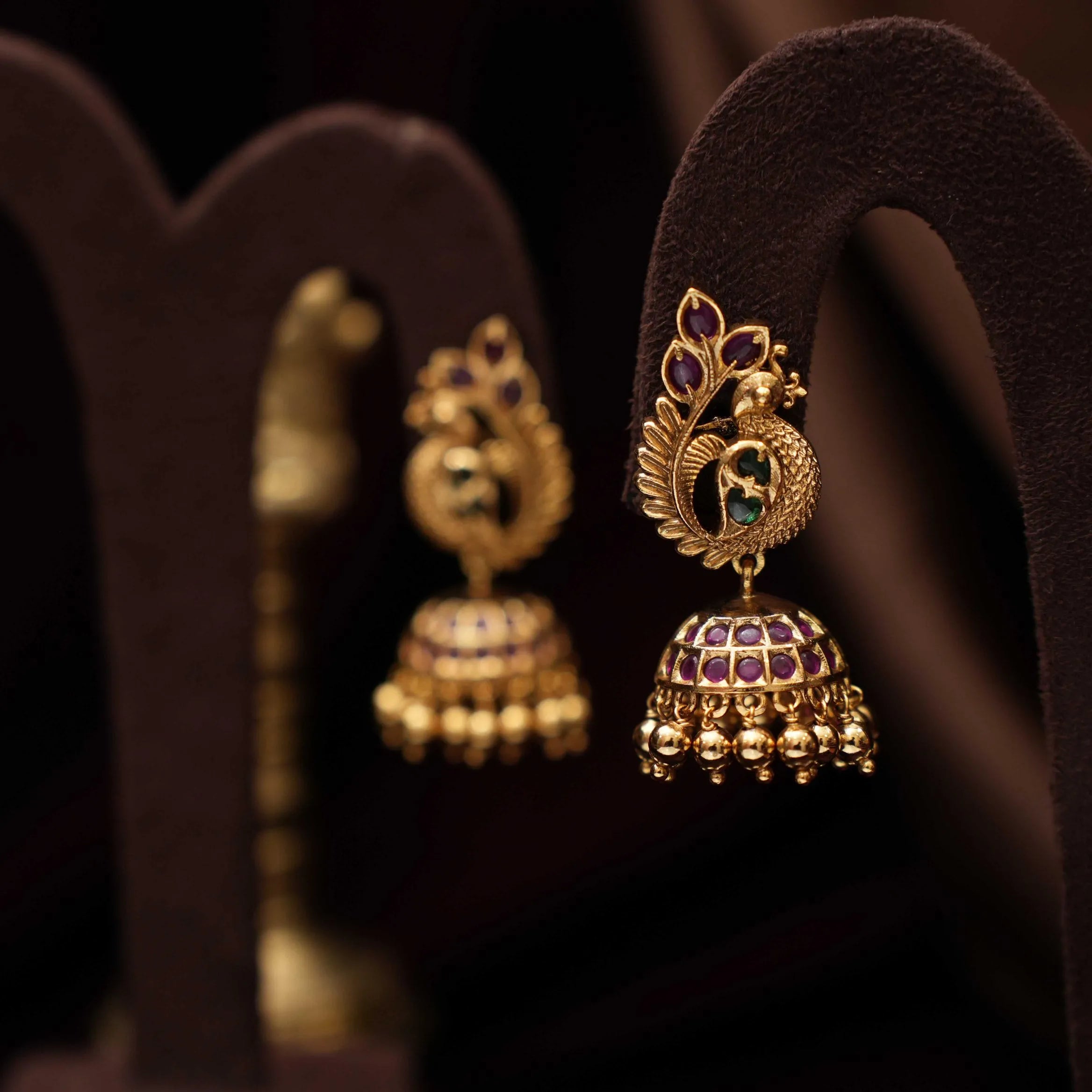 Kshama Antique Jhumka Earrings