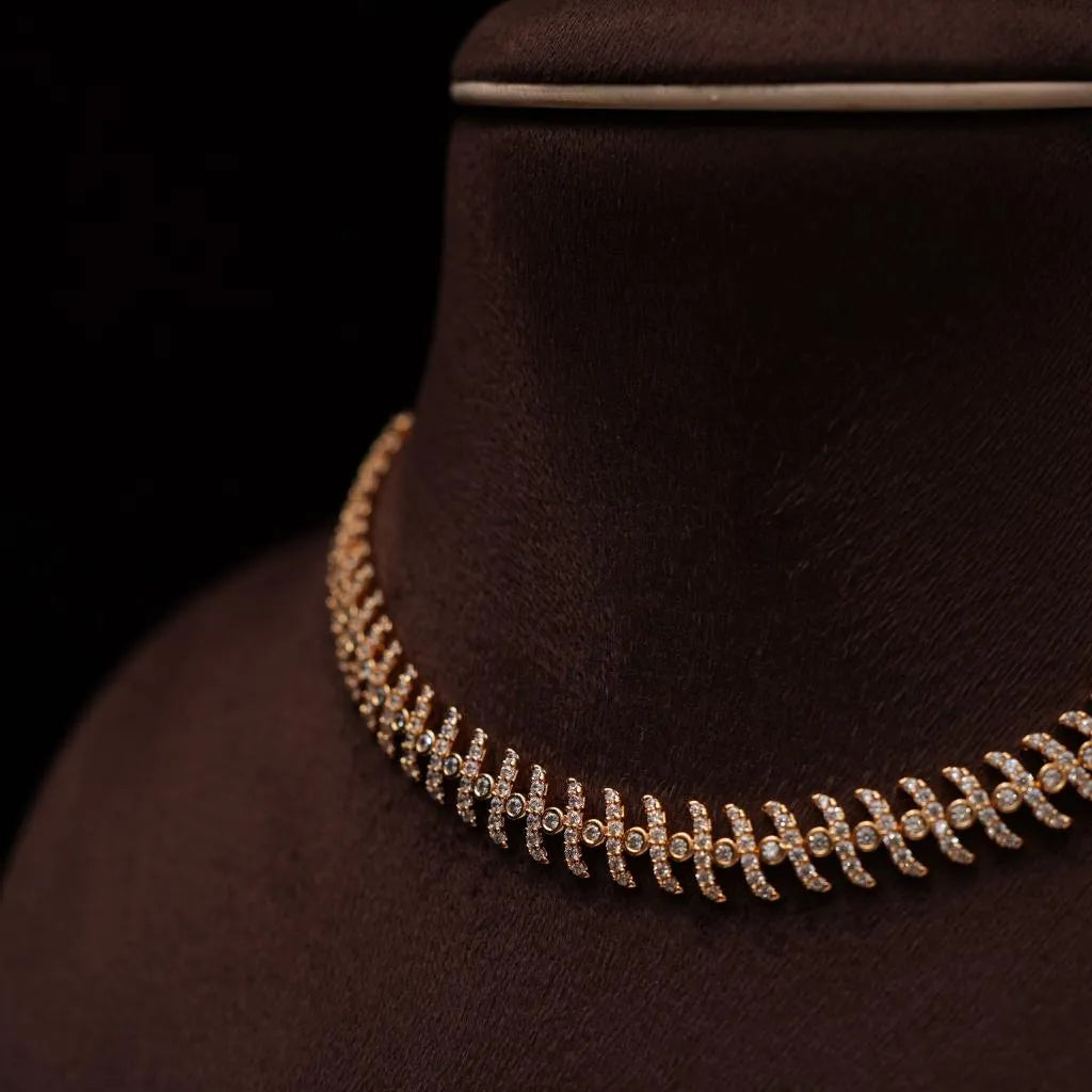 Kshama Zircon Necklace