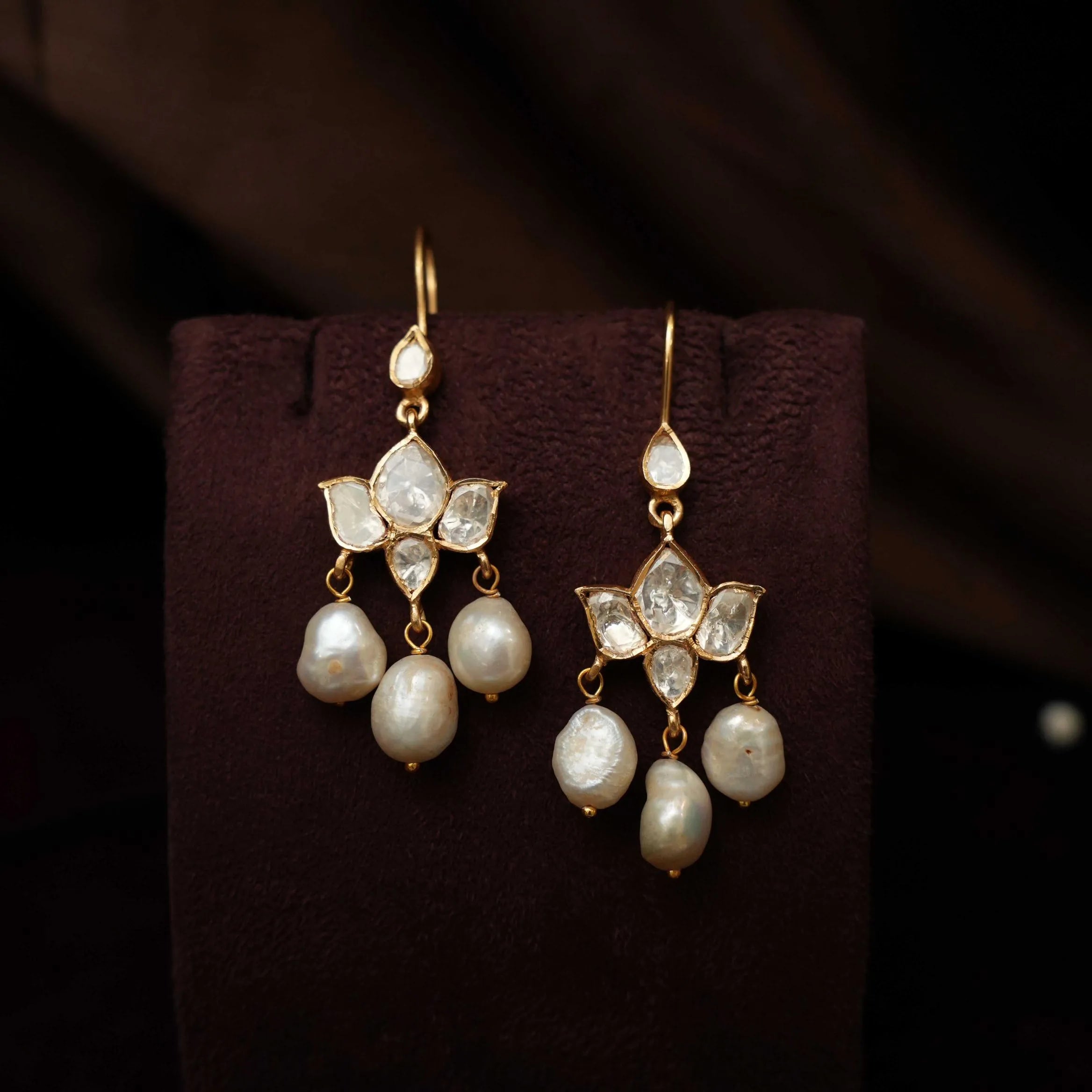 Kshirija Silver Hoop Earrings