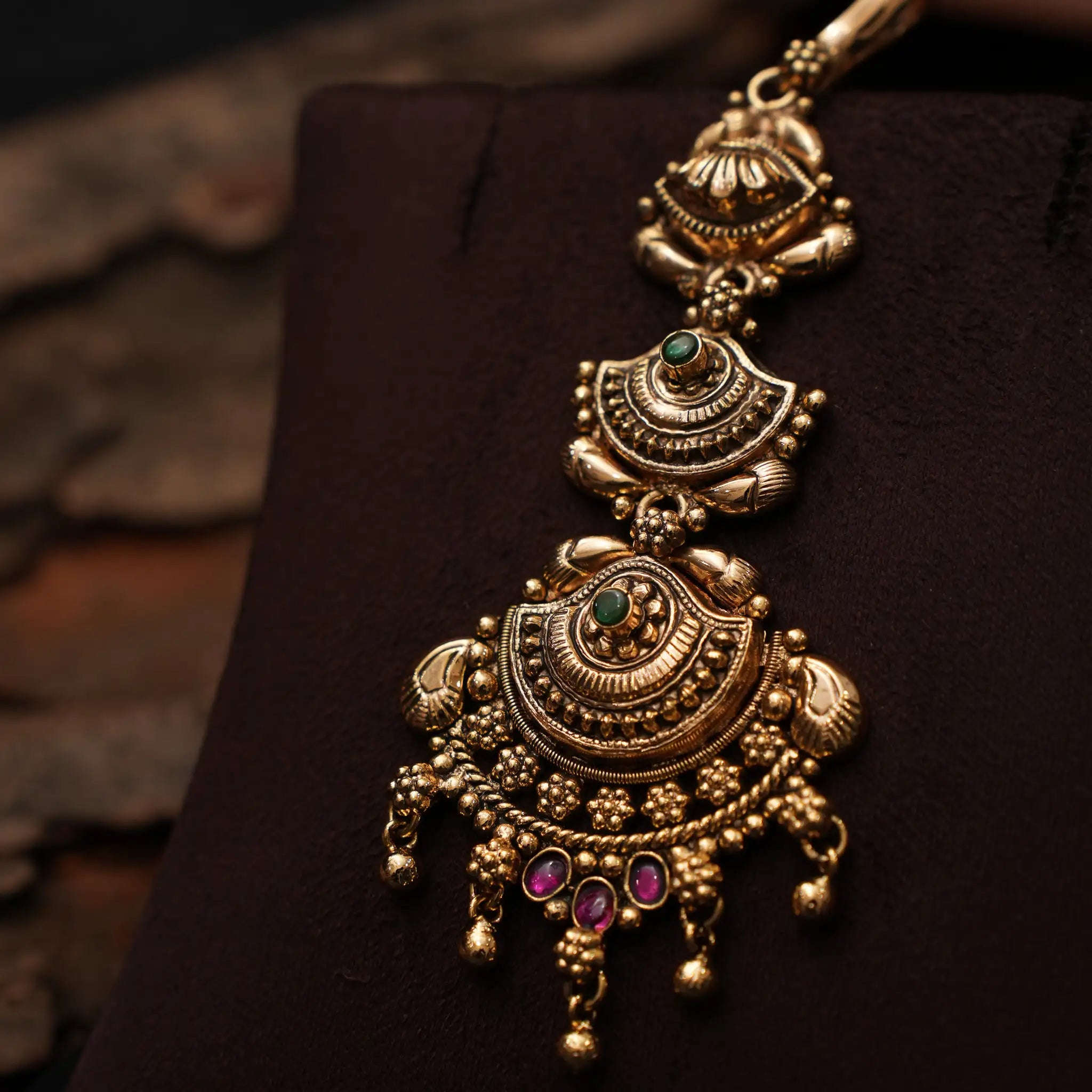 Kupara Antique Nagas Tikka
