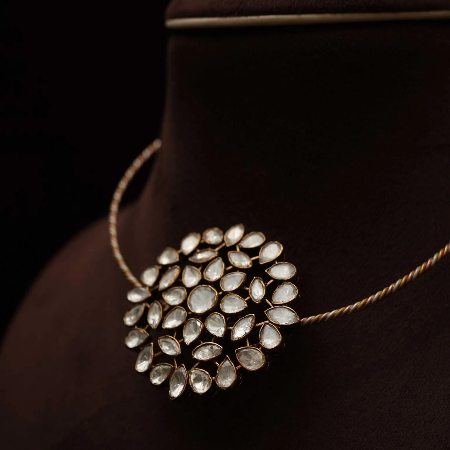 Kyra Silver Moissanite Necklace