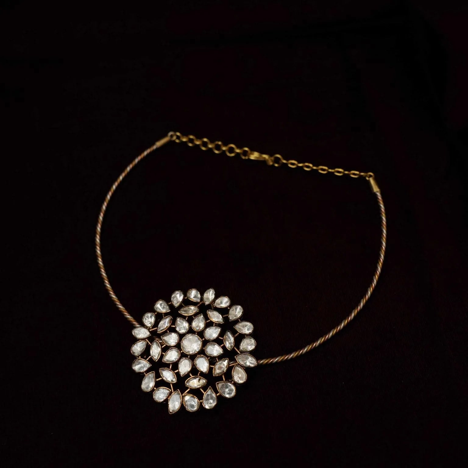 Kyra Silver Moissanite Necklace