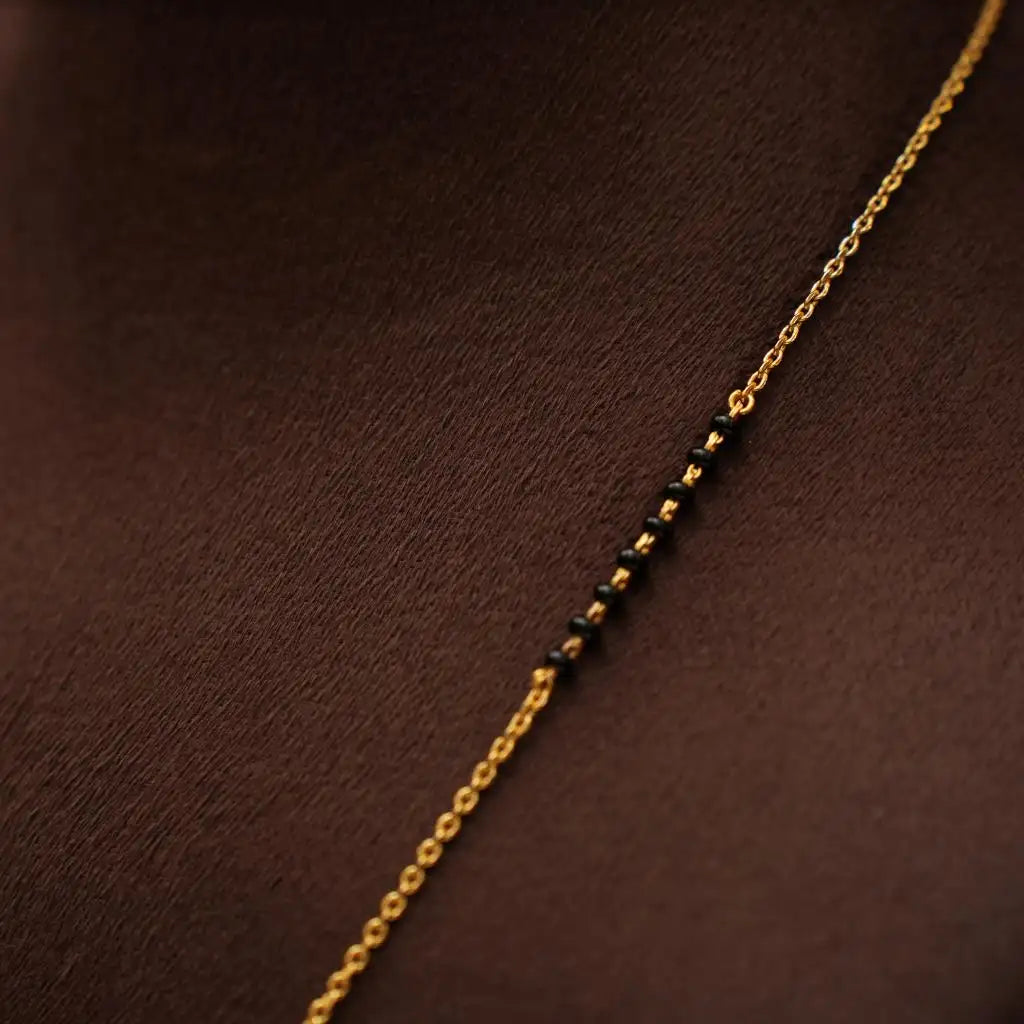 Labuki Silver Mangalsutra Chain