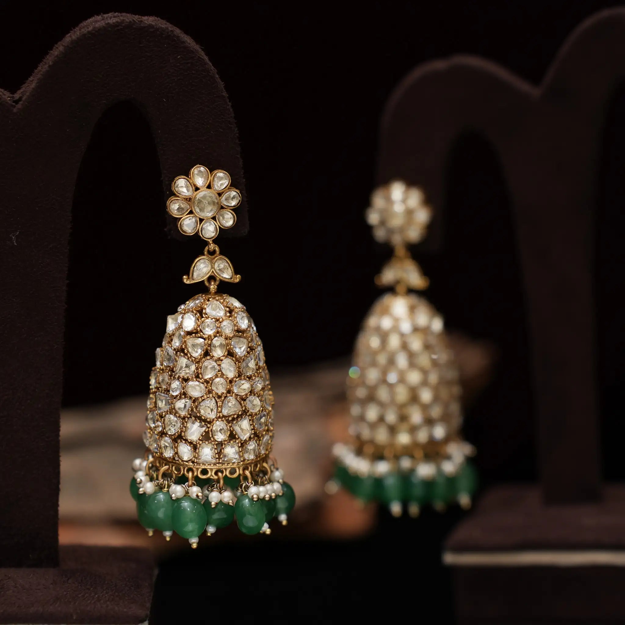 Labuki Victorian Jhumka Earrings