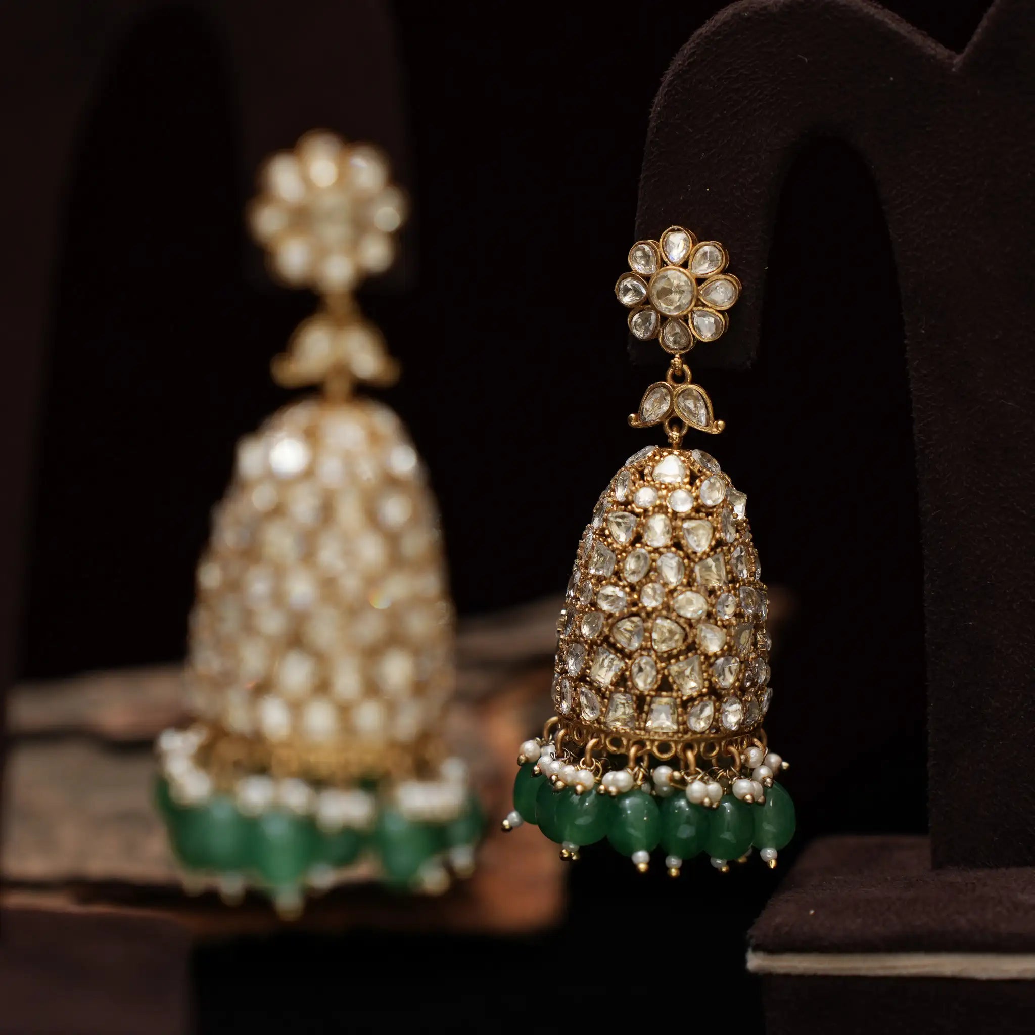 Labuki Victorian Jhumka Earrings