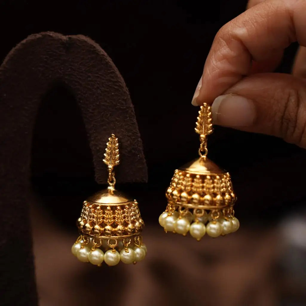 Lakini Antique Jhumka Earrings