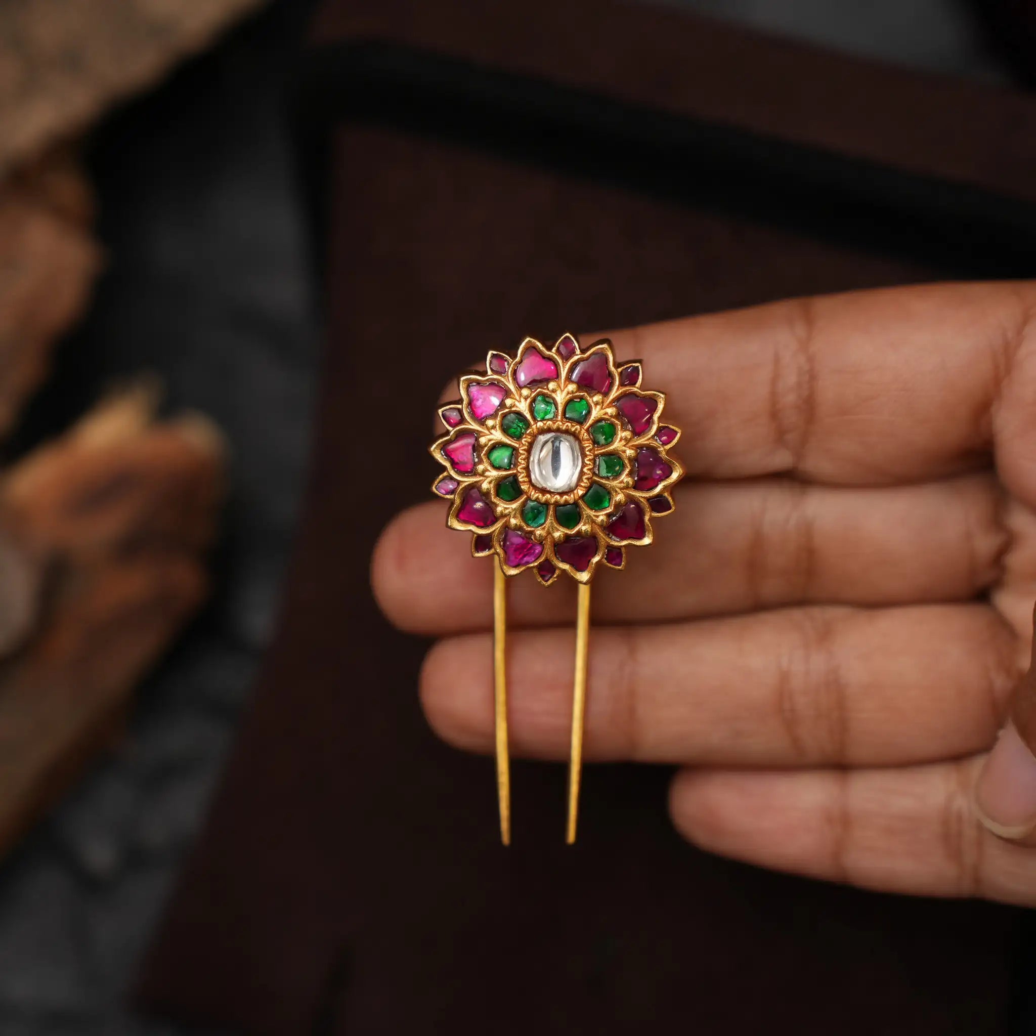Laksita Silver Hair Pin