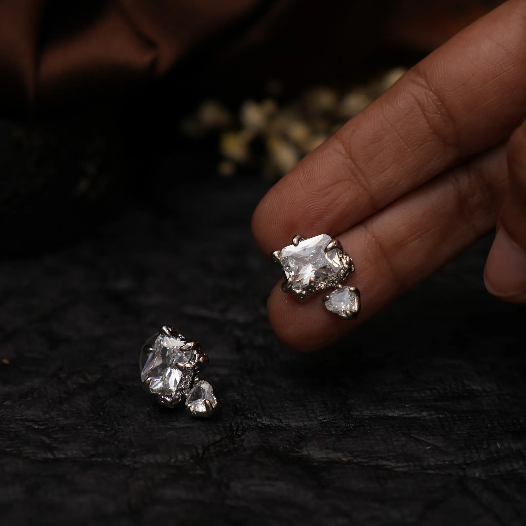 Lara Zircon Ear Stud