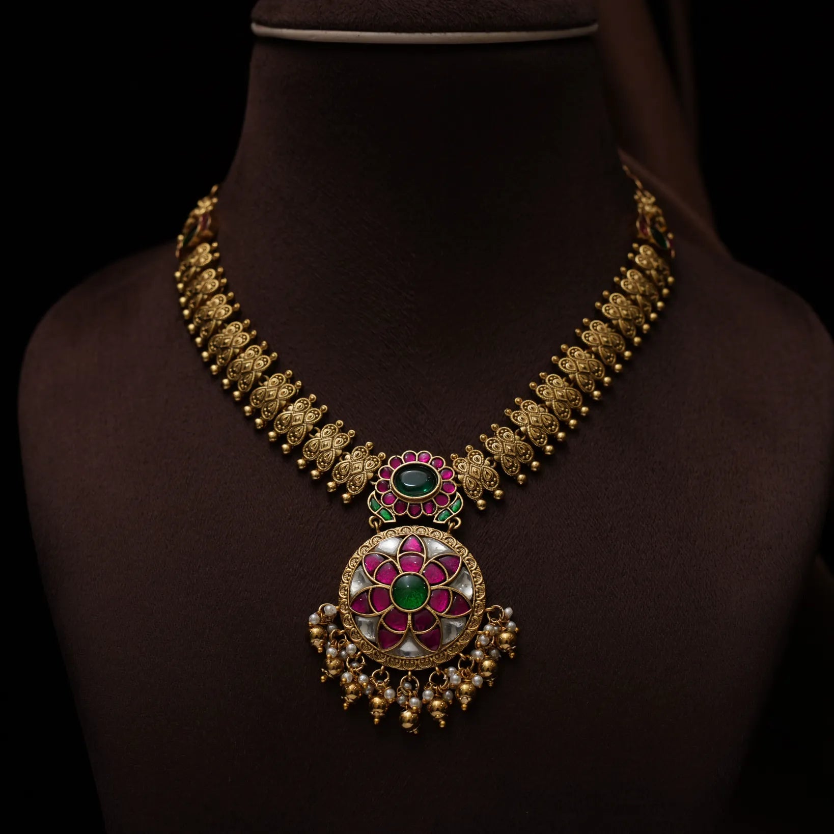Laranya Antique Necklace - Fern