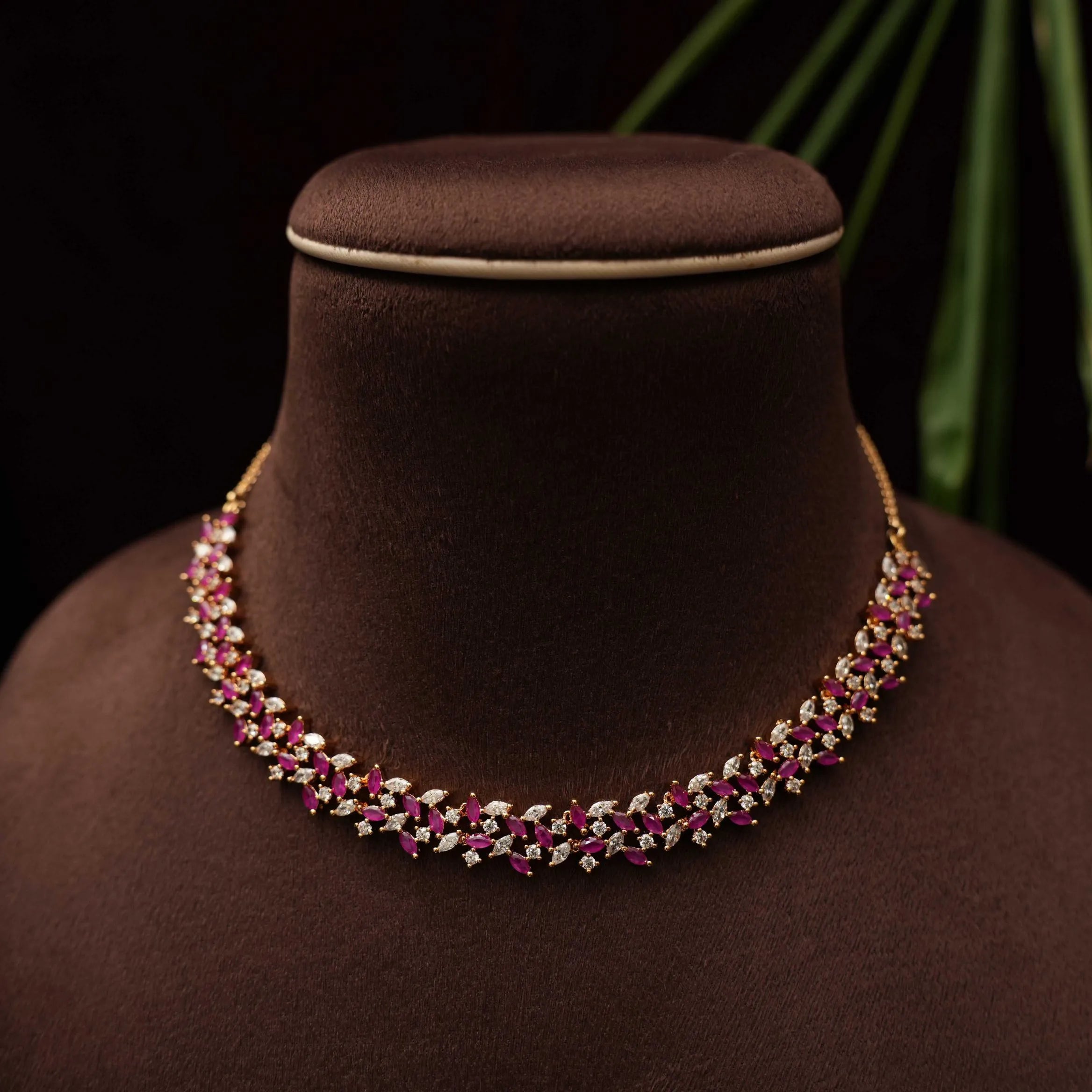 Lavanya Zircon Necklace