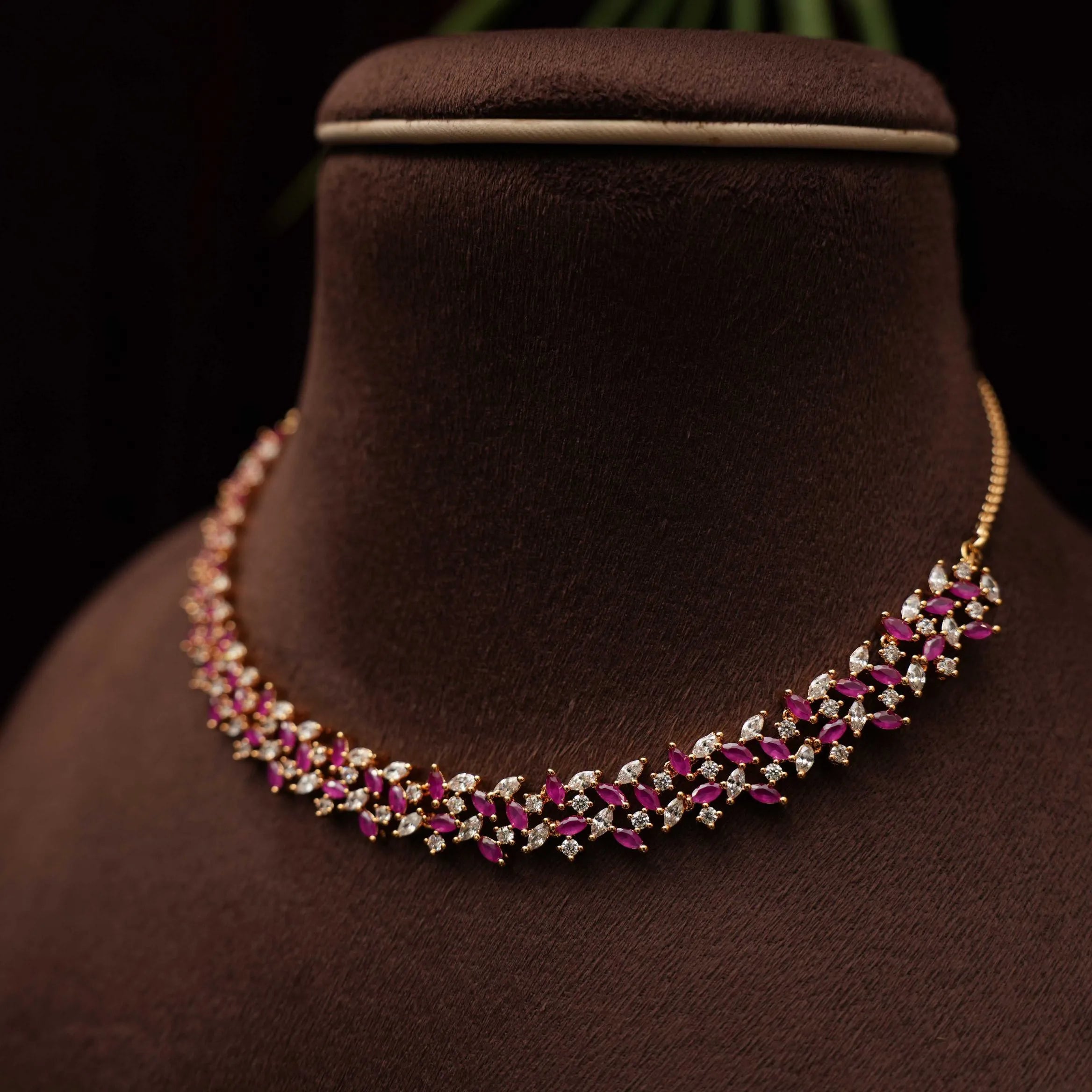 Lavanya Zircon Necklace