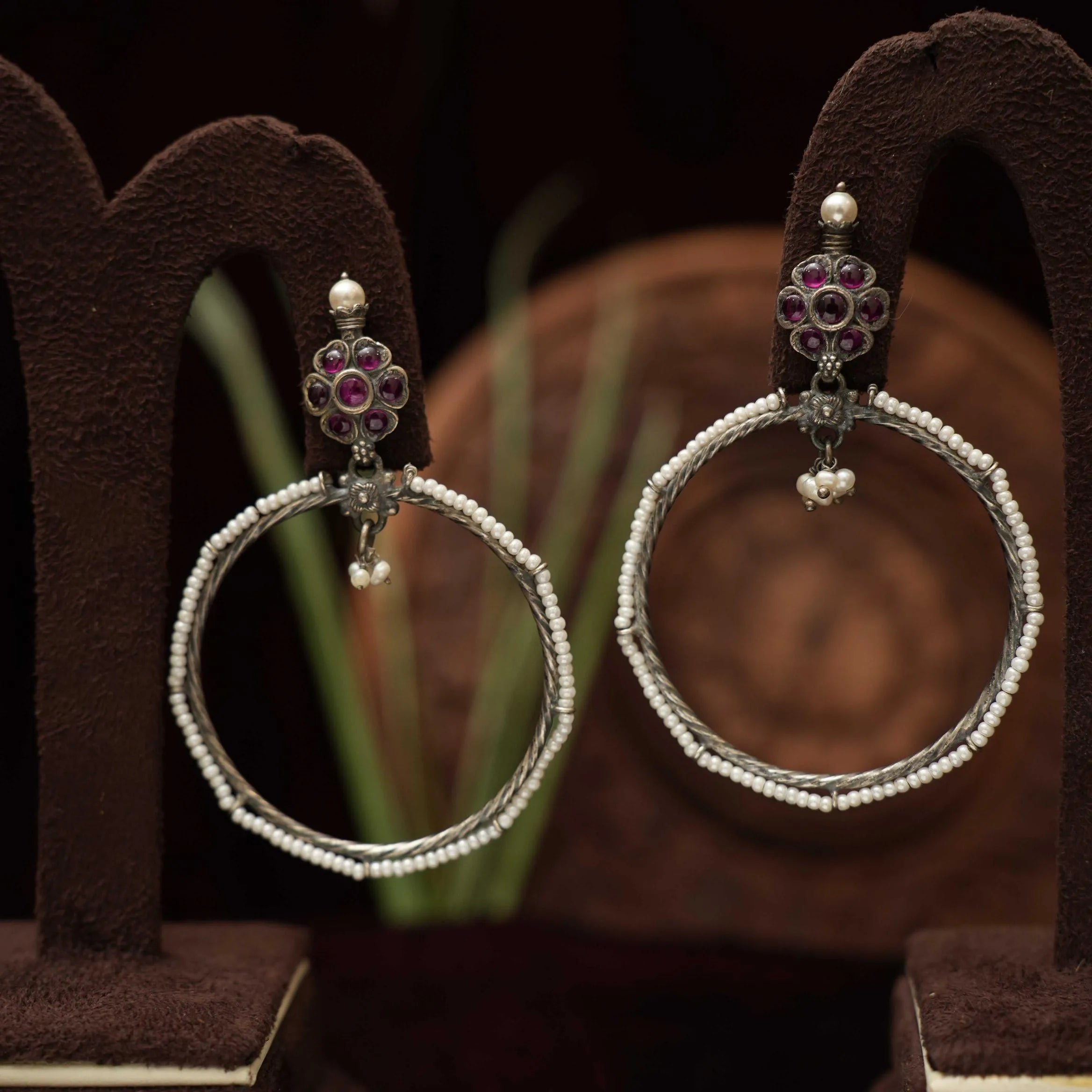 Leela Silver Earrings