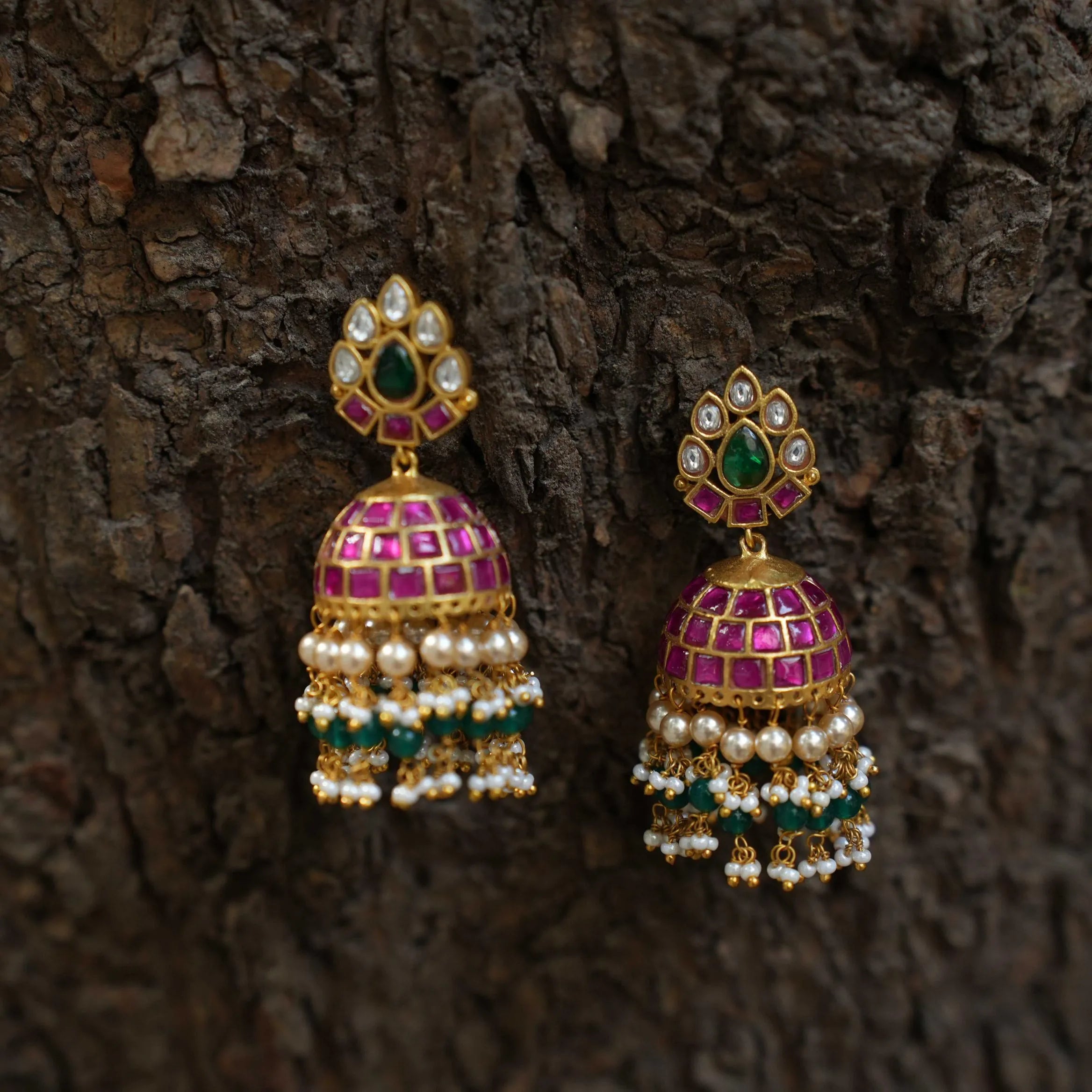 Leena Polki Jhumka