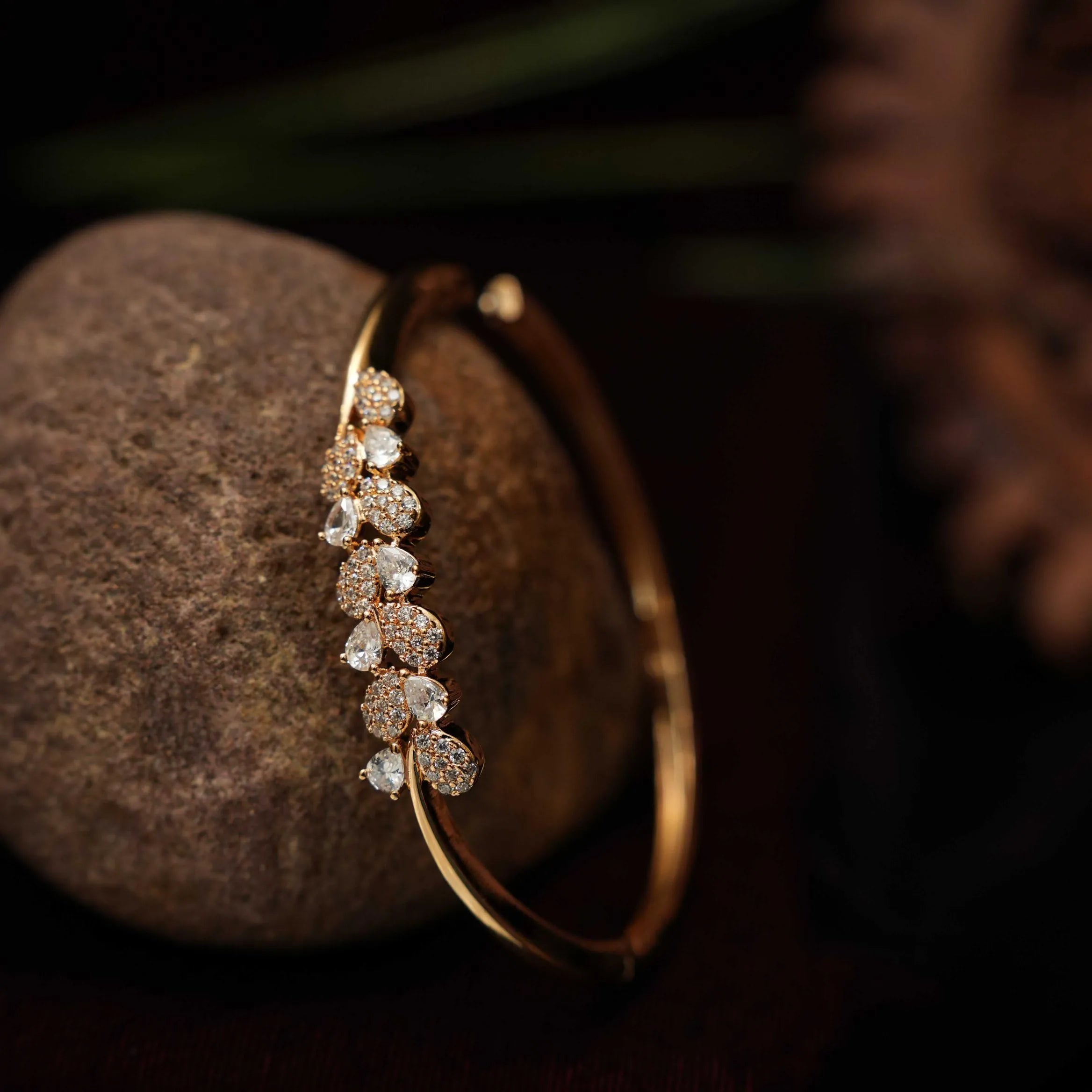 Leena Zircon Bracelet - Gold