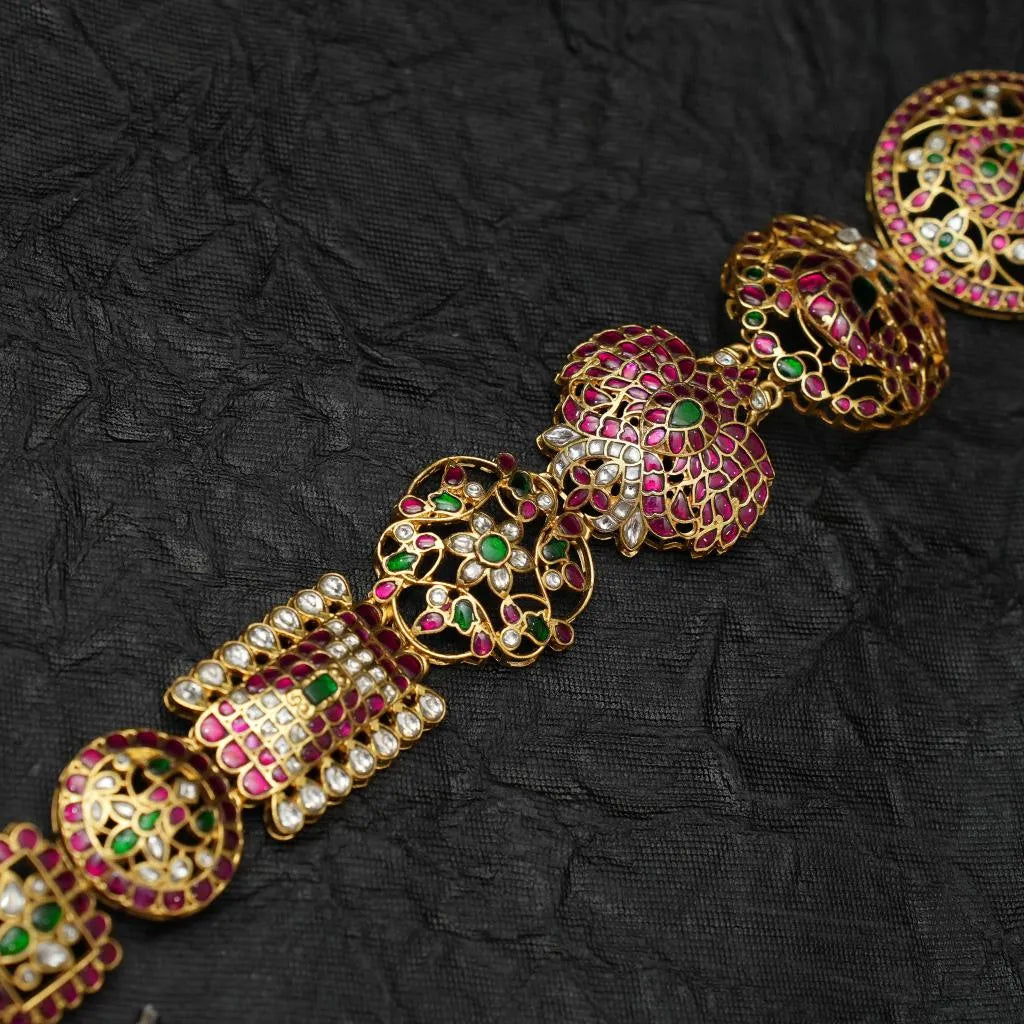 Leilani Polki Jada Billai/ Hair Brooch