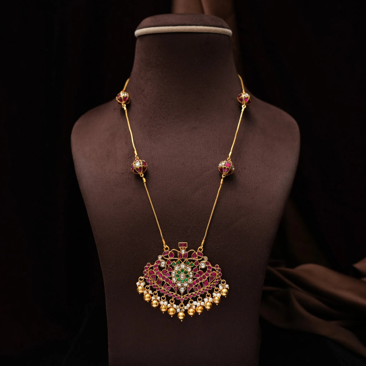 Lekha Silver Necklace - Akshara