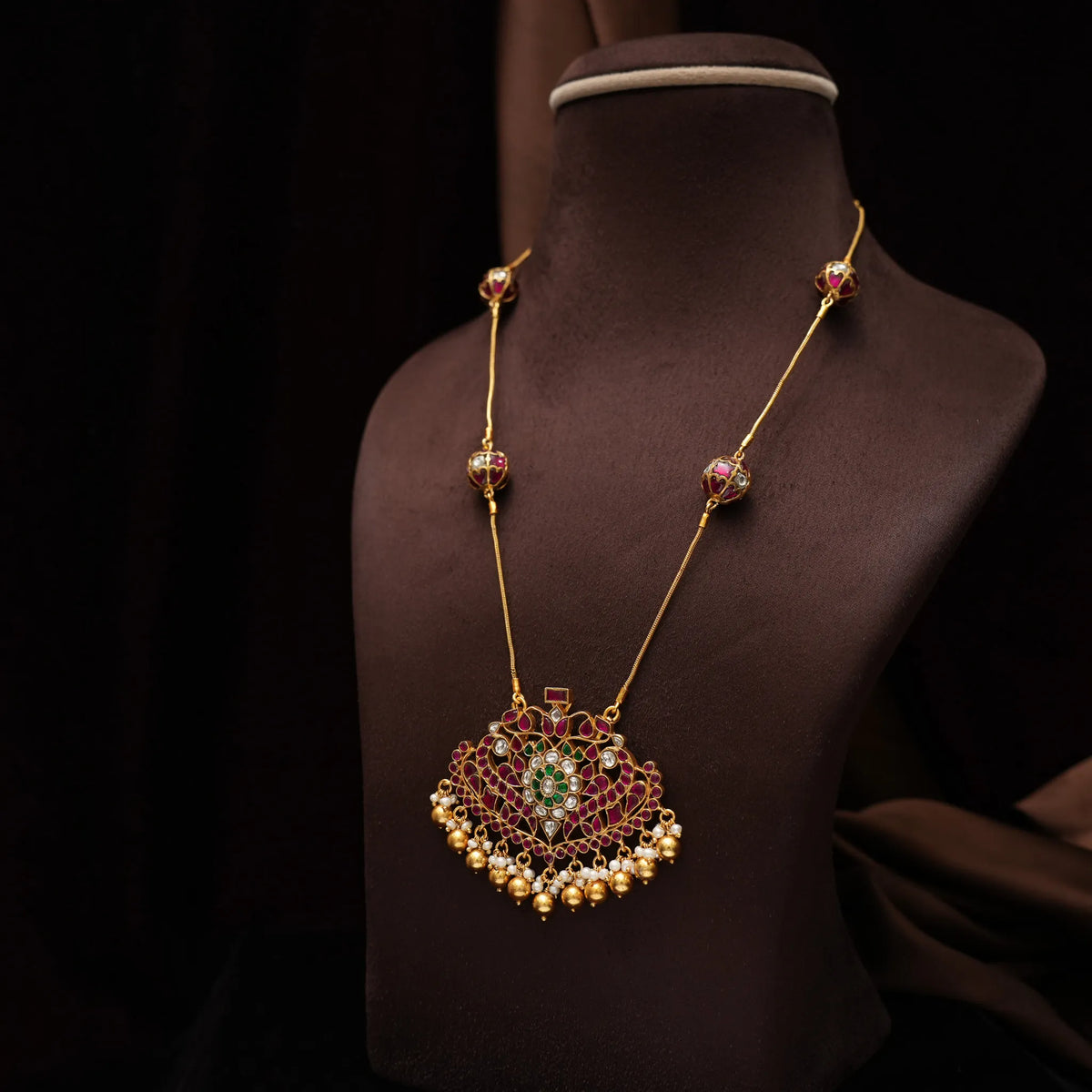 Lekha Silver Necklace - Akshara