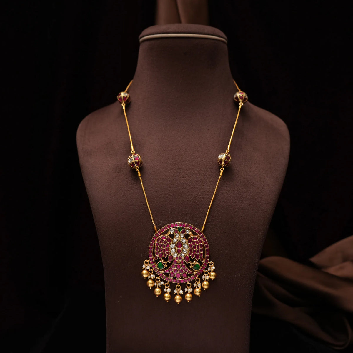 Lekha Silver Necklace - Avira