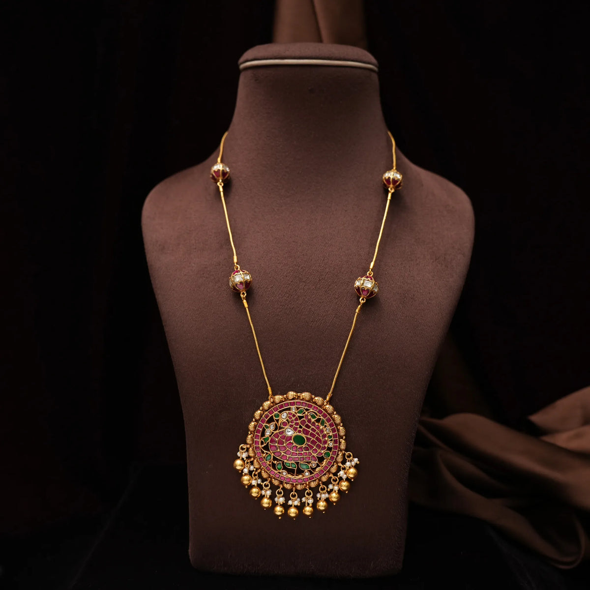 Lekha Silver Necklace - Damayanti