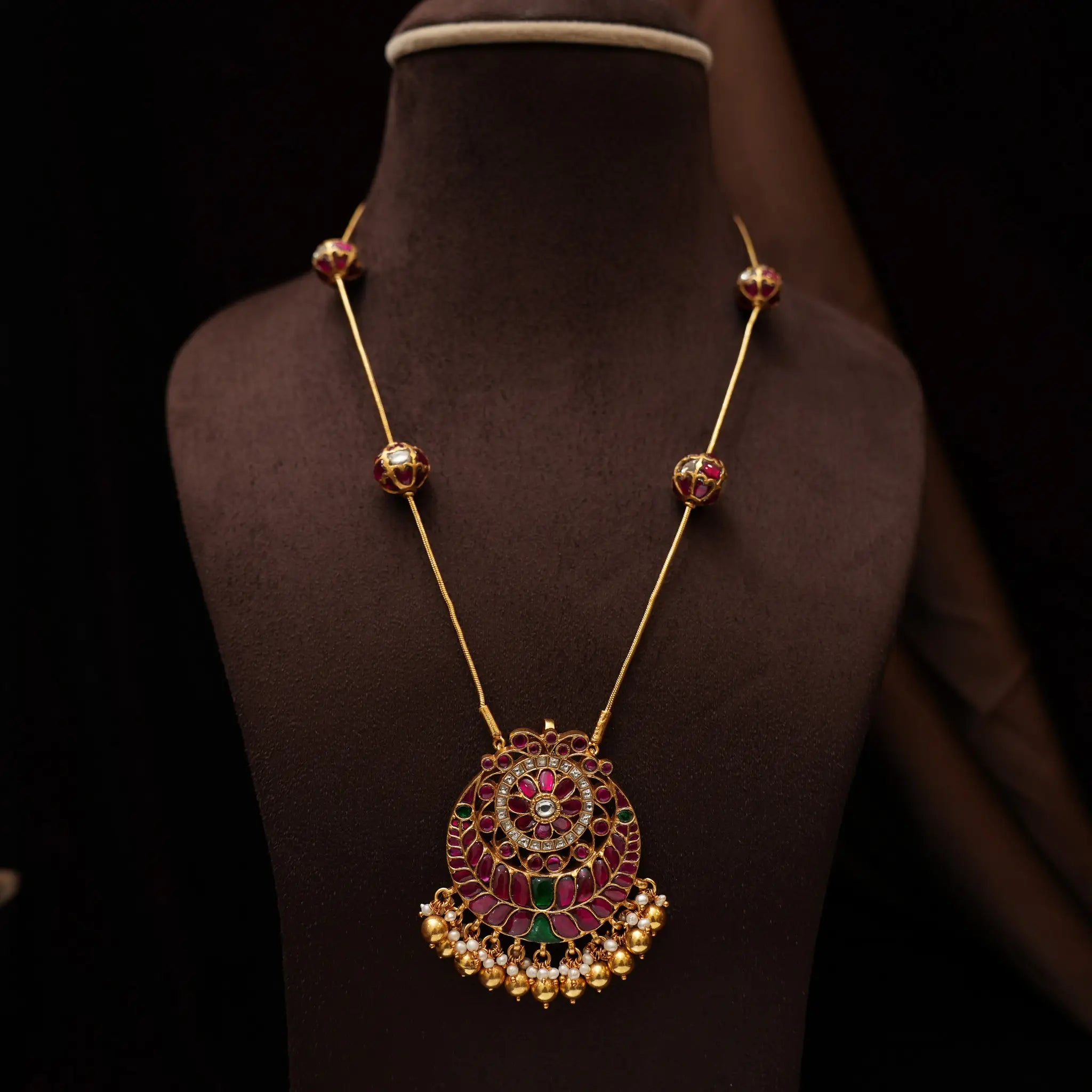 Lekha Silver Necklace - Jayla