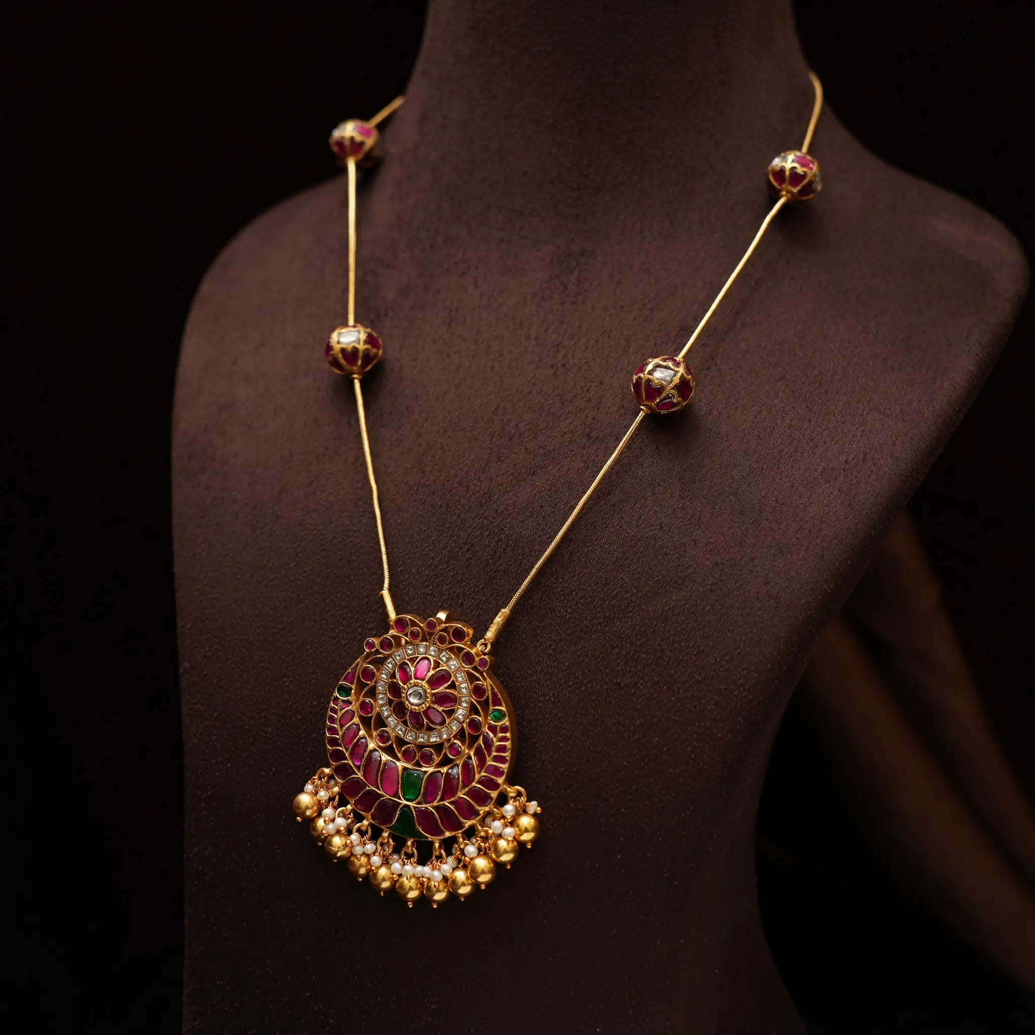 Lekha Silver Necklace - Jayla