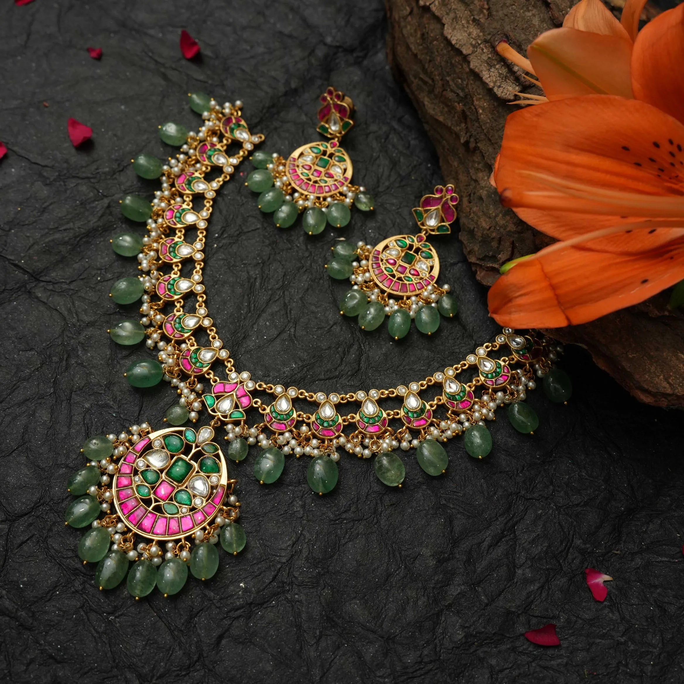 Lekha Polki Necklace