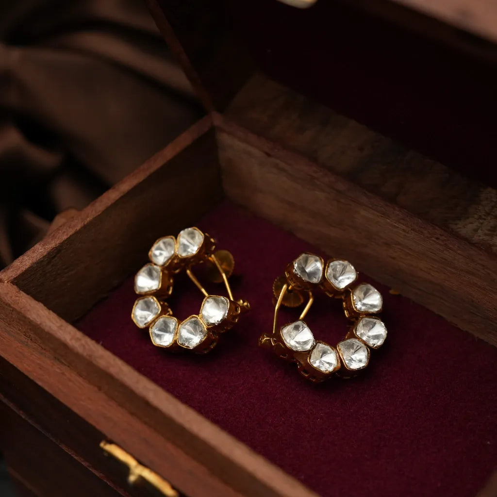 Lilith Polki Ear Stud
