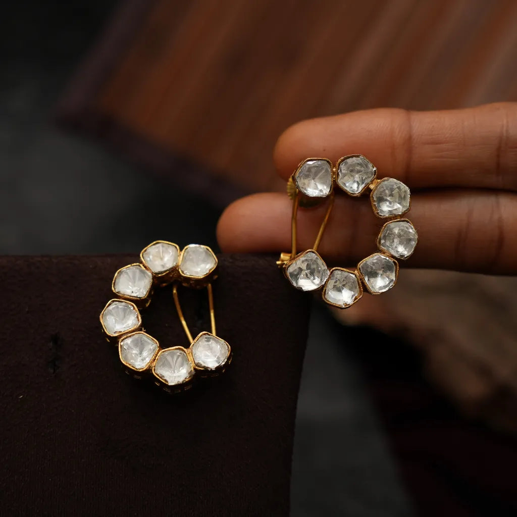 Lilith Polki Ear Stud